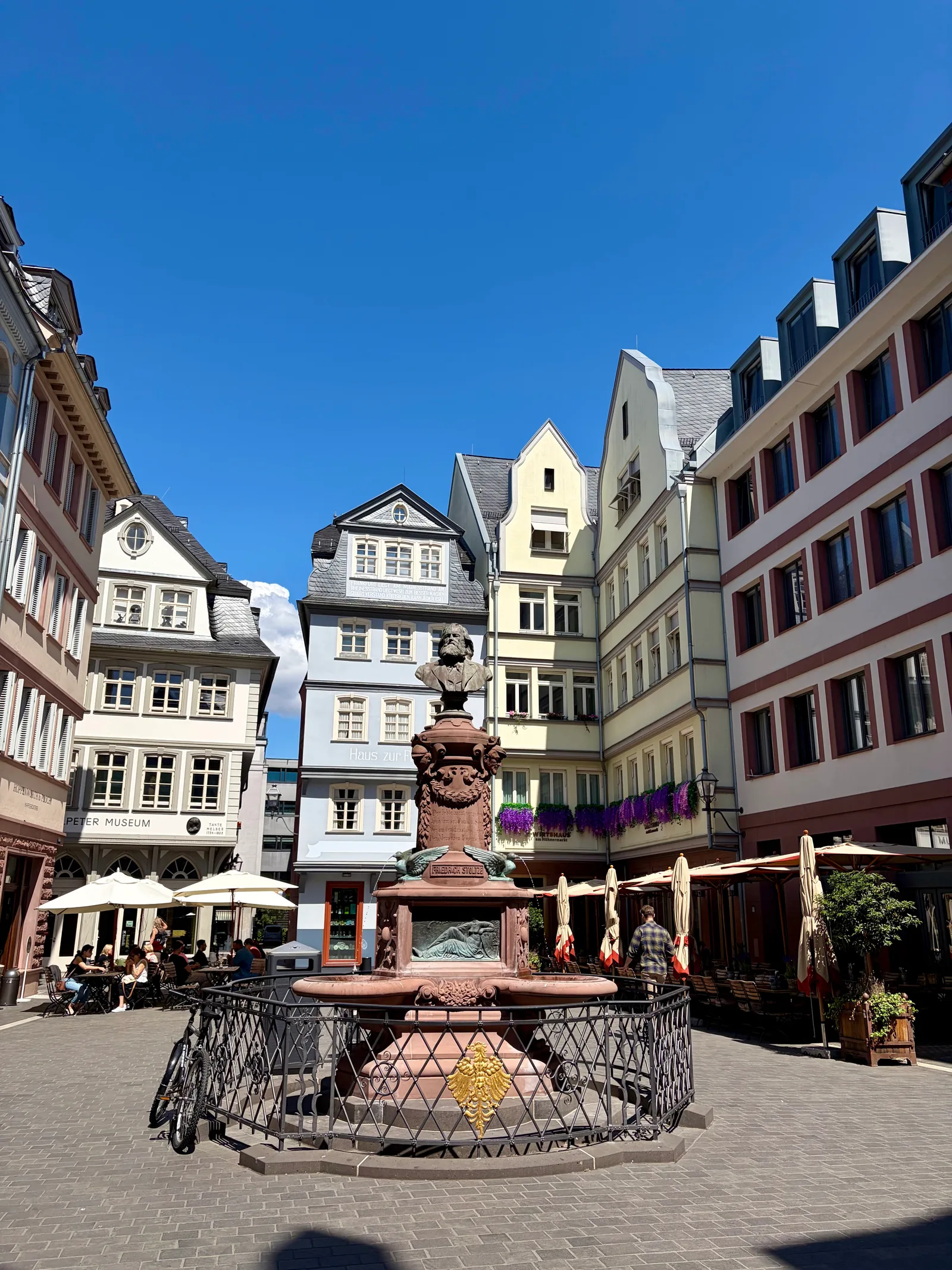 Interior at New Old Town Frankfurt — travel photo