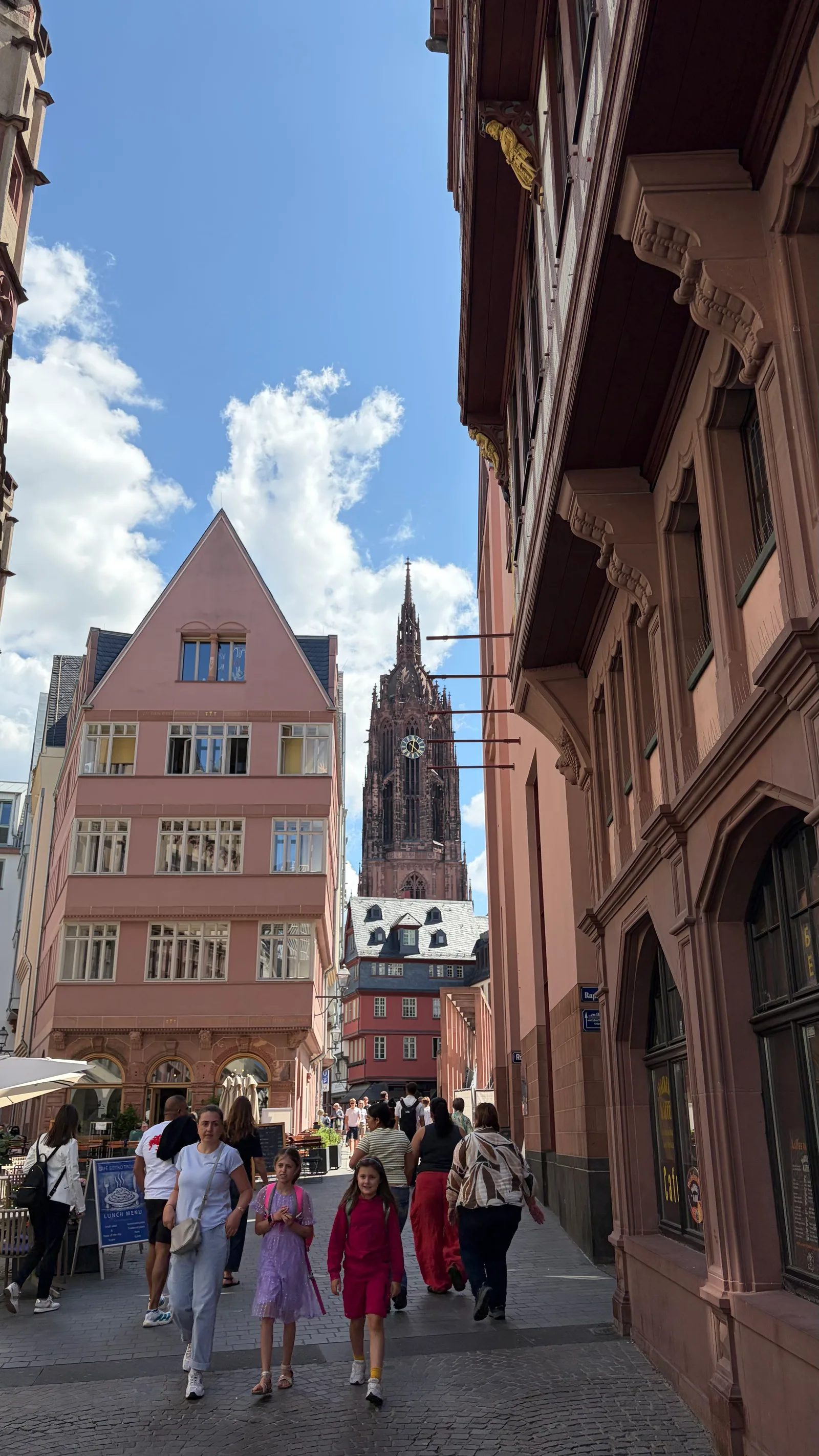 Details at New Old Town Frankfurt — travel photo