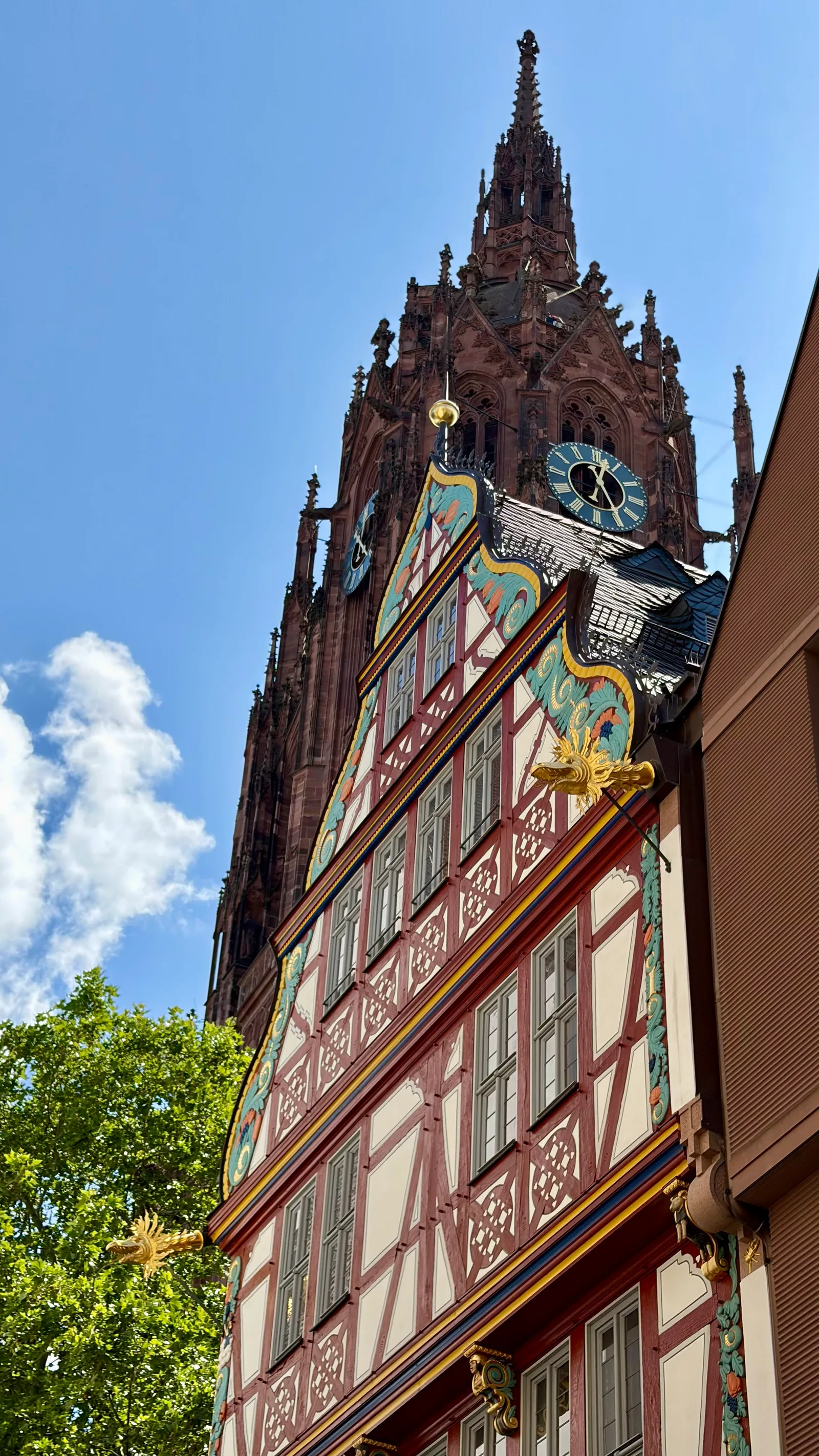 Atmosphere at New Old Town Frankfurt — travel photo