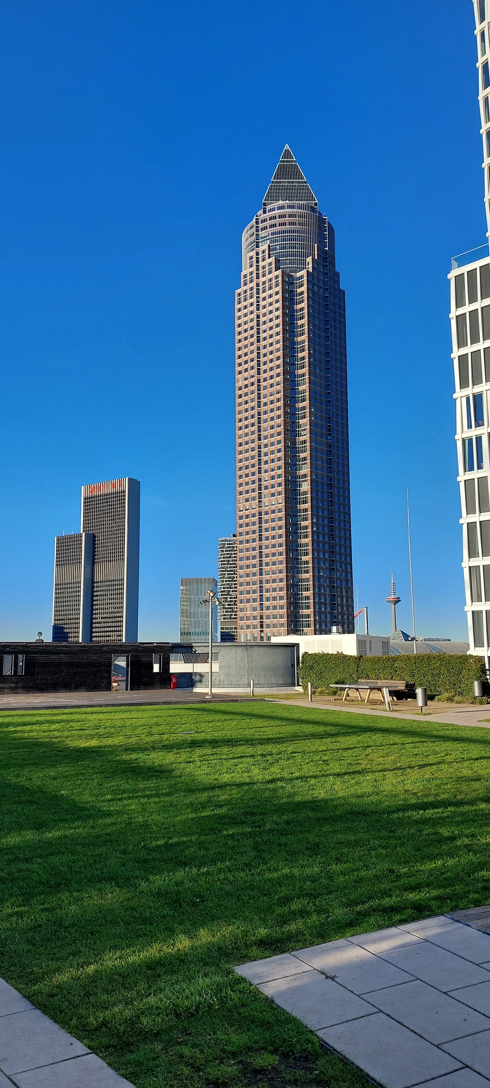 Main view at Skyline Garden Frankfurt — travel photo