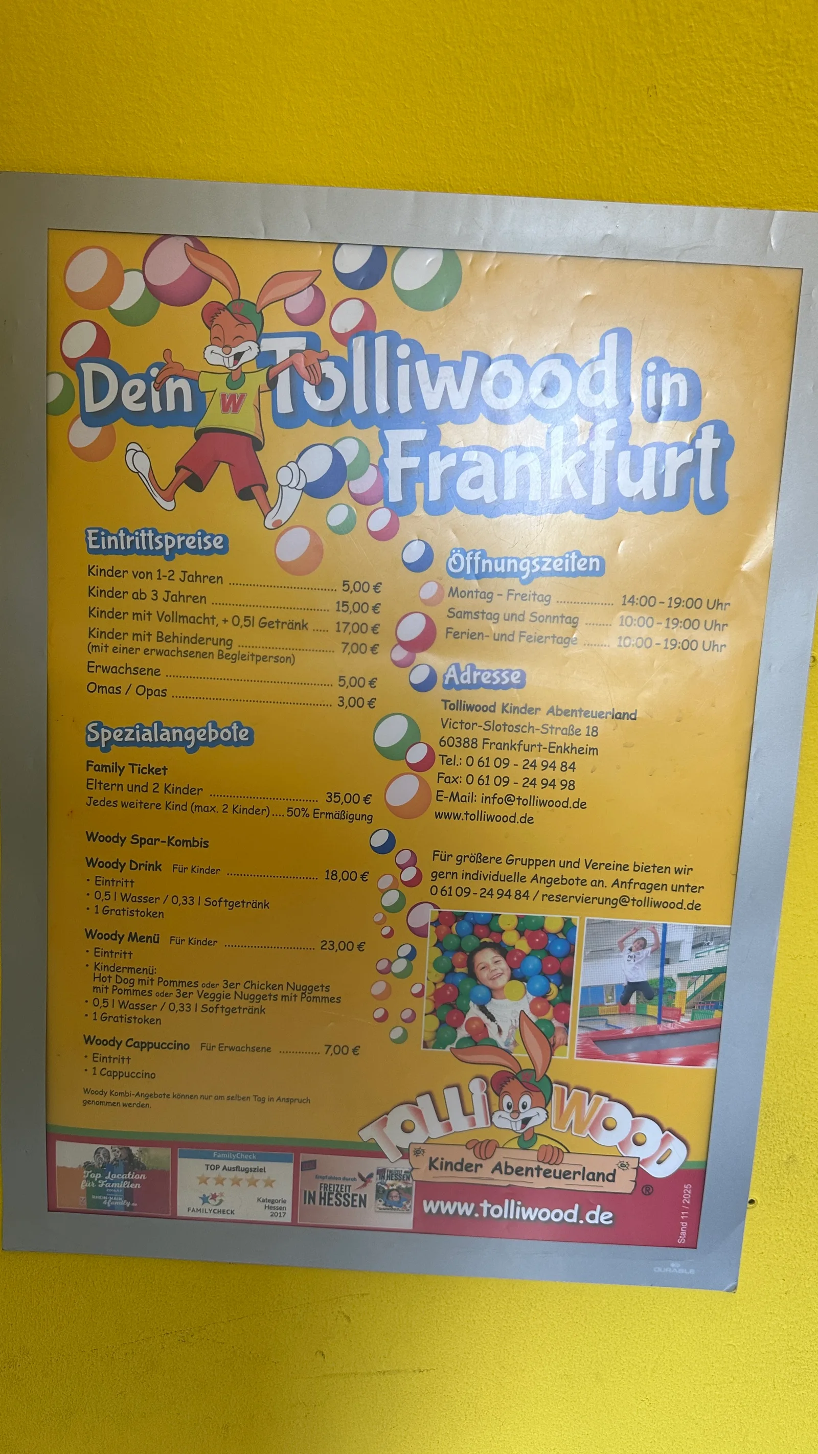 Details at Tolliwood children Adventureland Frankfurt Frankfurt — travel photo