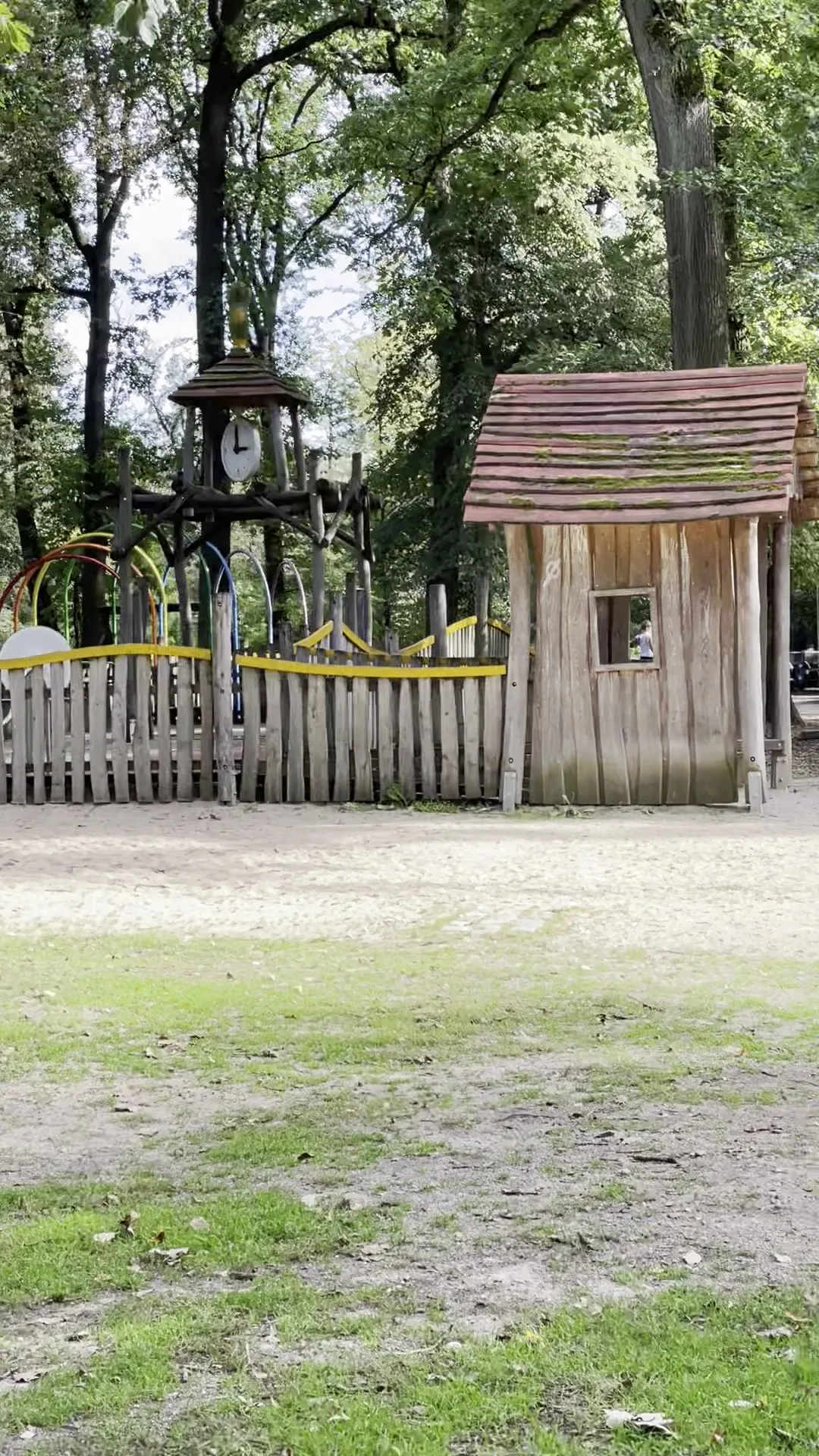 Interior at Waldspielpark Heinrich-Kraft Park Frankfurt — travel photo