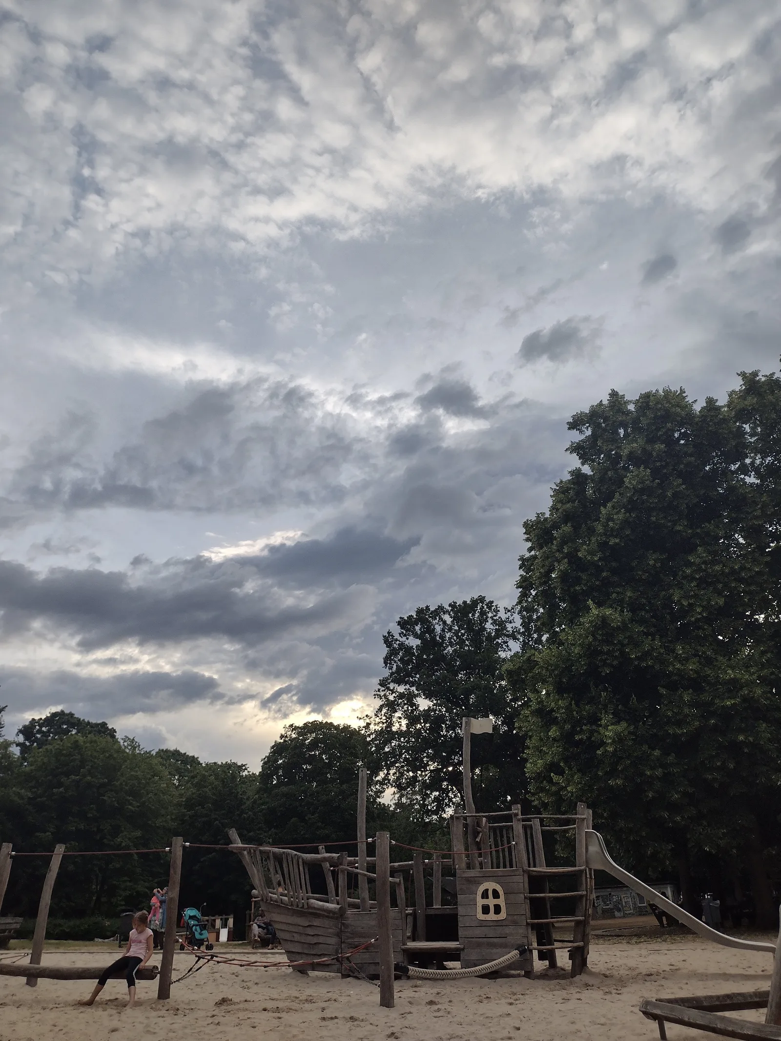 Interior at Waldspielpark Louisa Frankfurt — travel photo