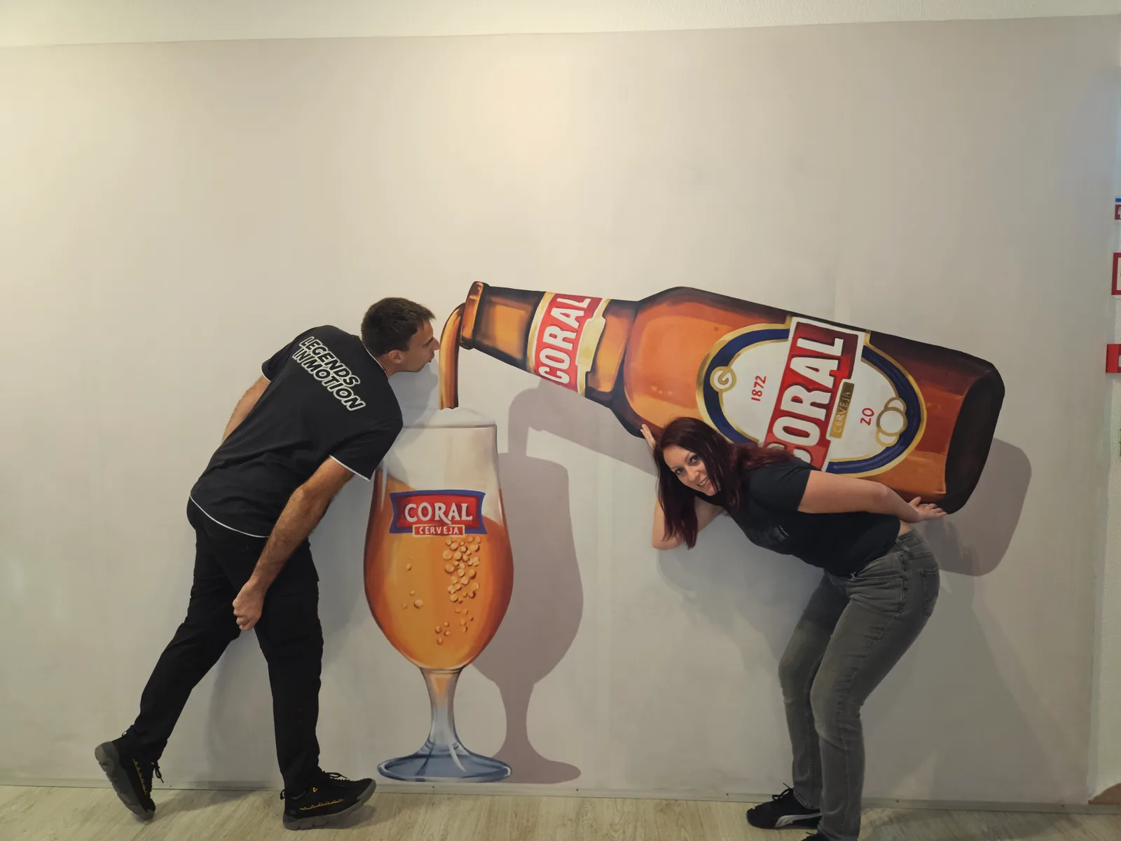 Interior at 3D Fun art museum Funchal — travel photo