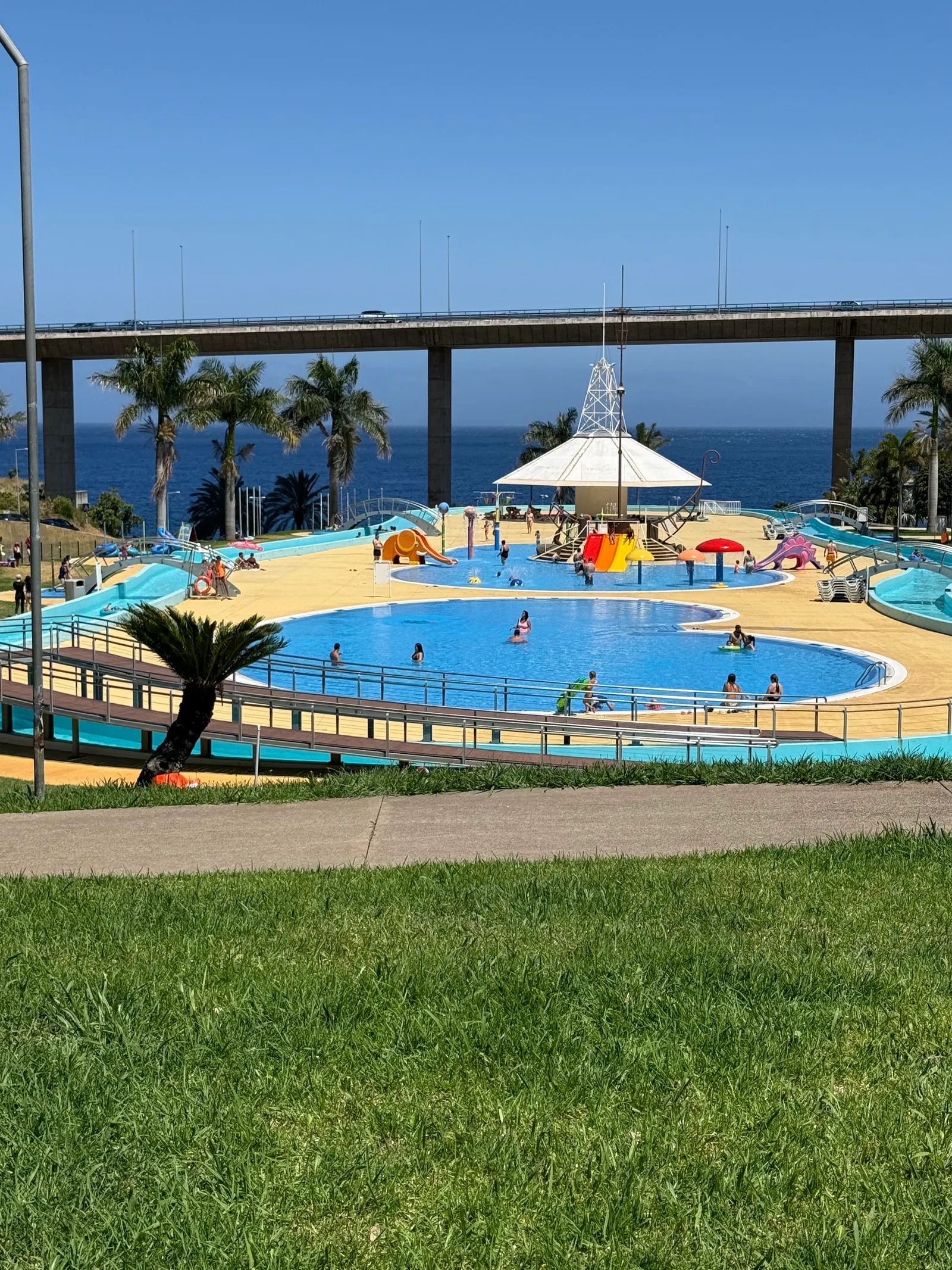 Atmosphere at Aquaparque Madeira Funchal — travel photo