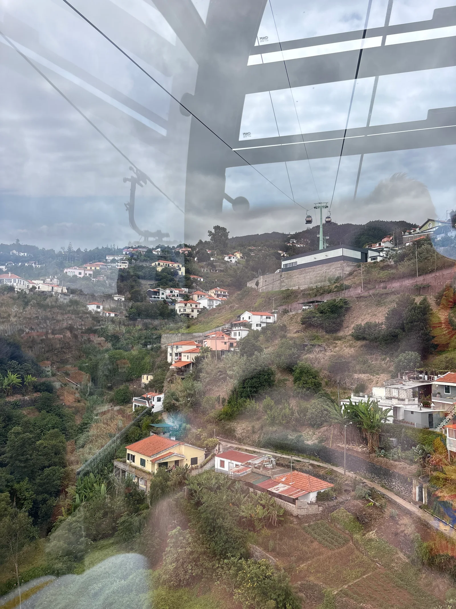 Main view at Funchal Cable Car Funchal — travel photo