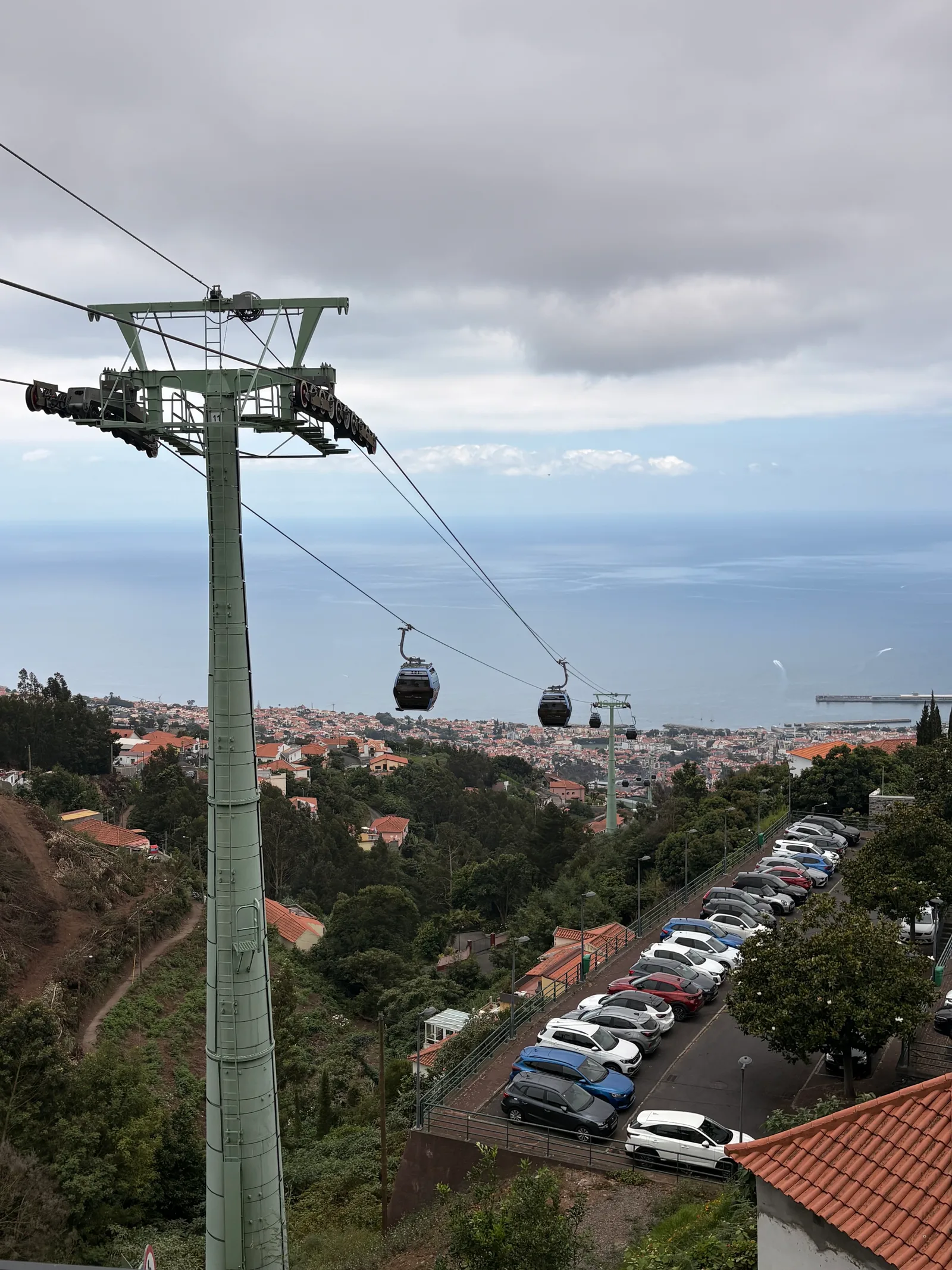 Details at Funchal Cable Car Funchal — travel photo