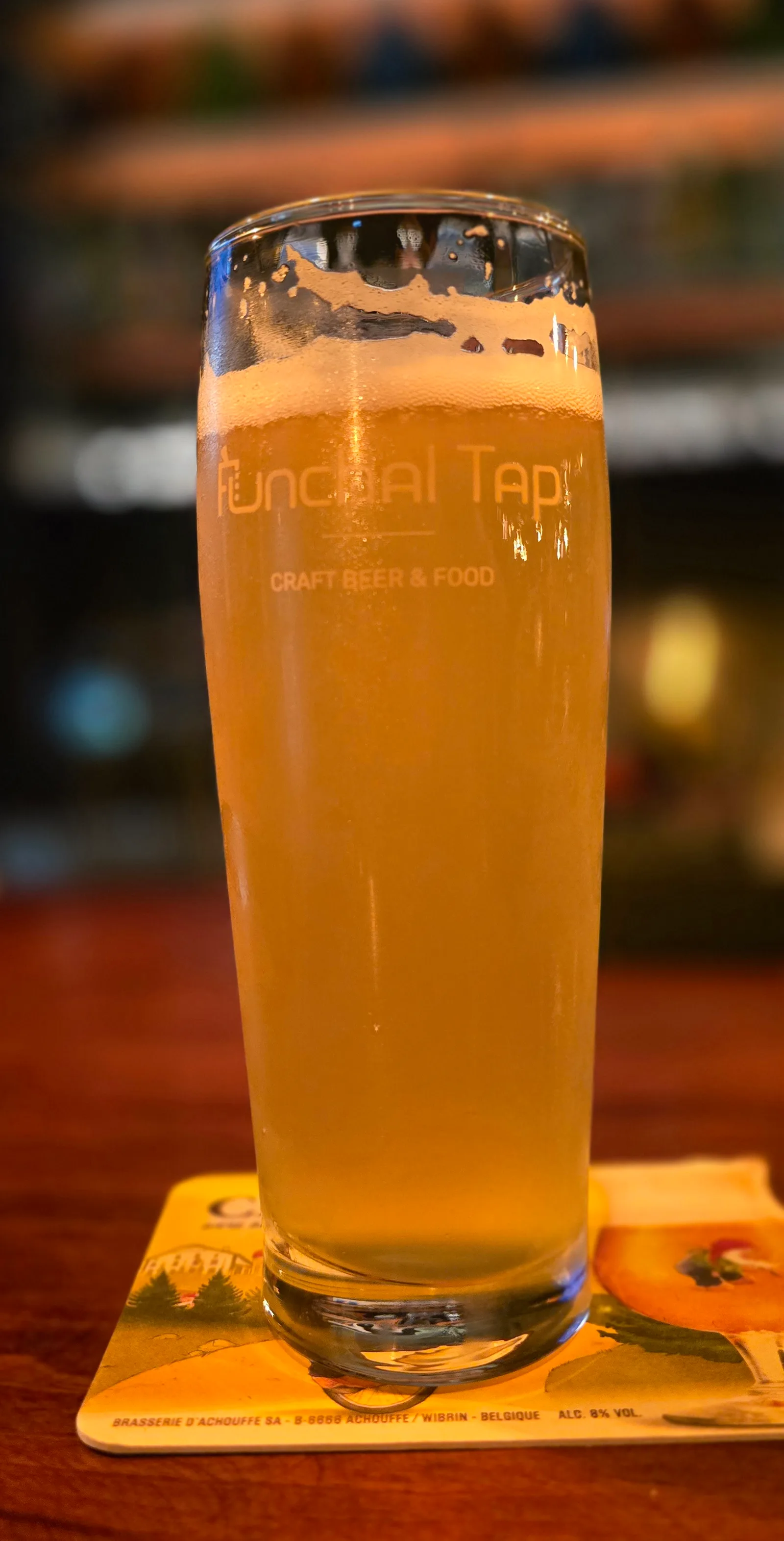 Details at Funchal Taproom Craft Beer & Food Funchal — travel photo