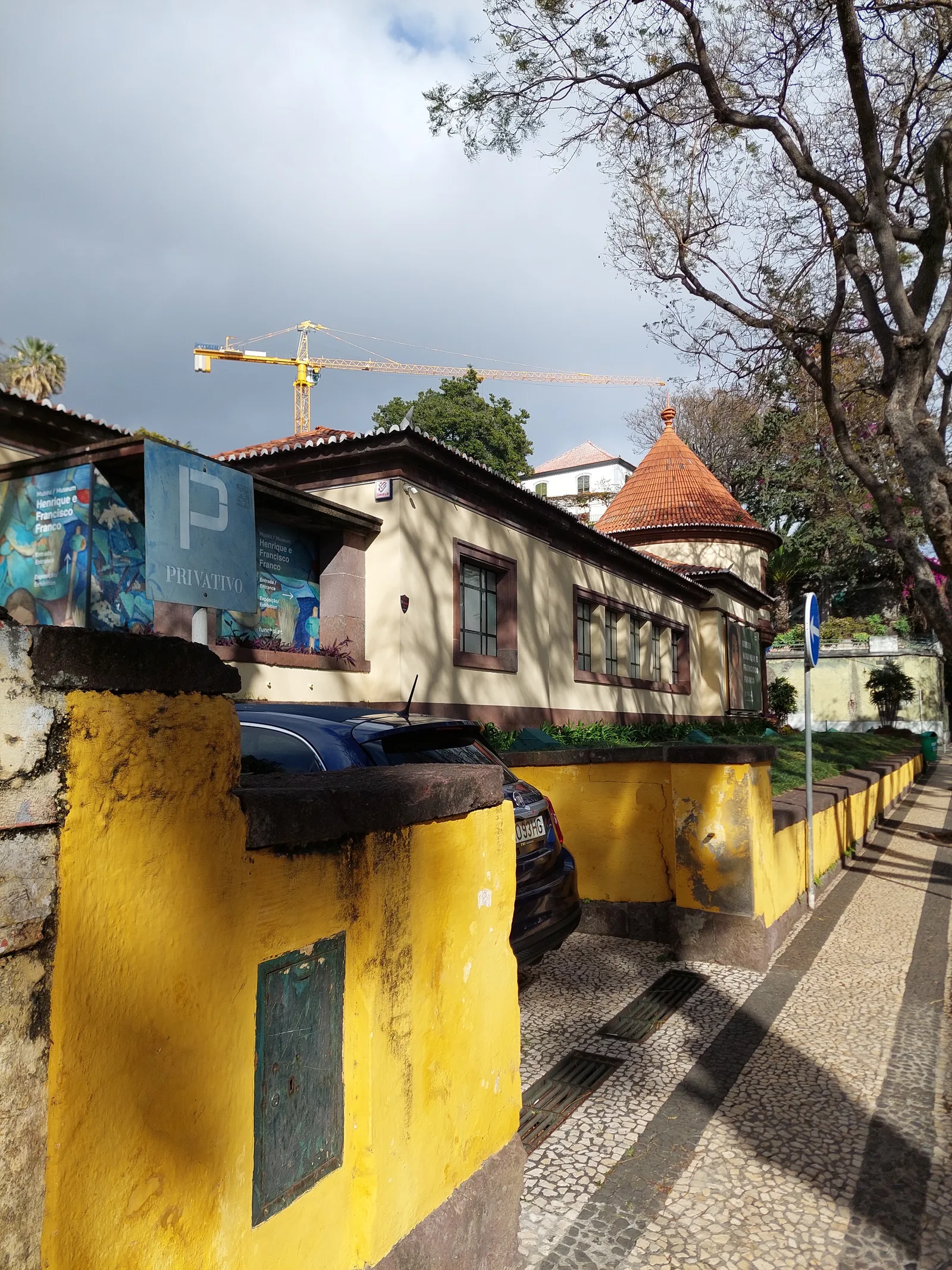 Main view at Henrique and Francisco Franco Museum Funchal — travel photo