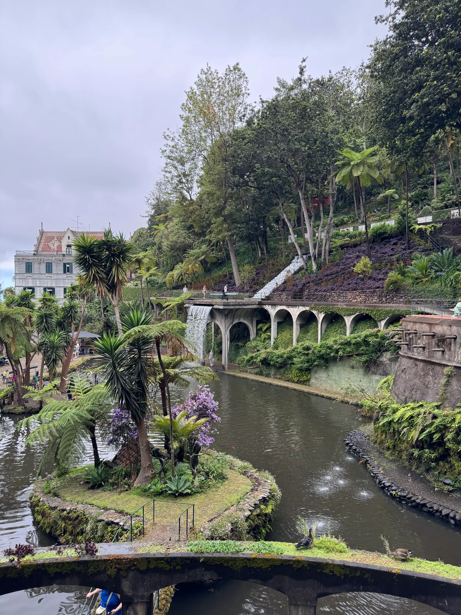 Atmosphere at Jardim Monte Palace Madeira Funchal — travel photo