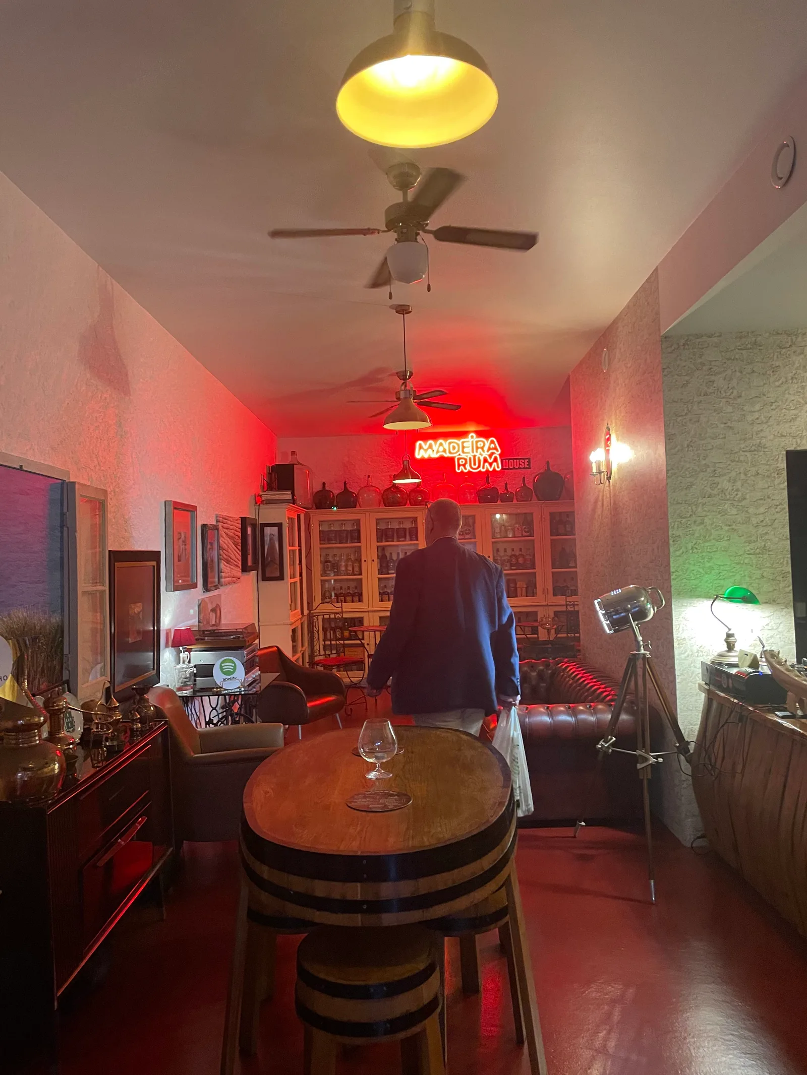 Atmosphere at Madeira Rum House Funchal — travel photo