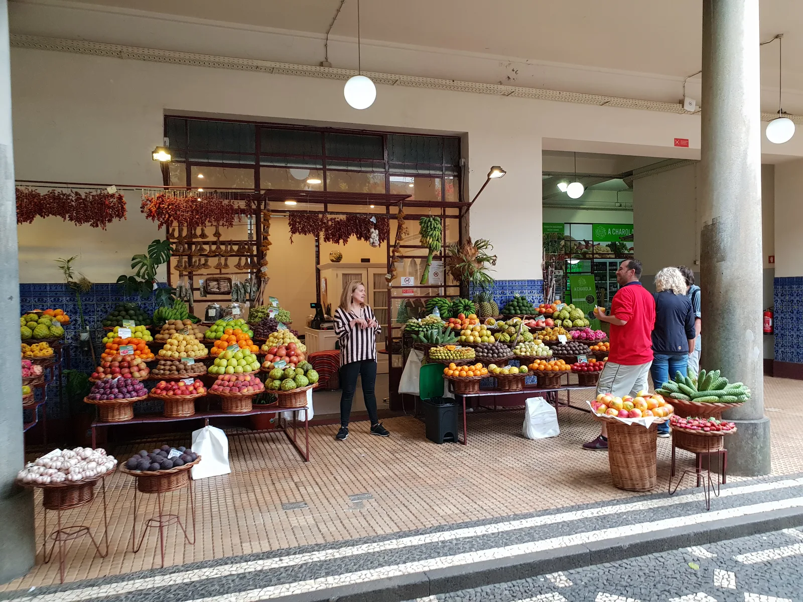 Details at Mercado dos Lavradores (farmers' market) Funchal — travel photo