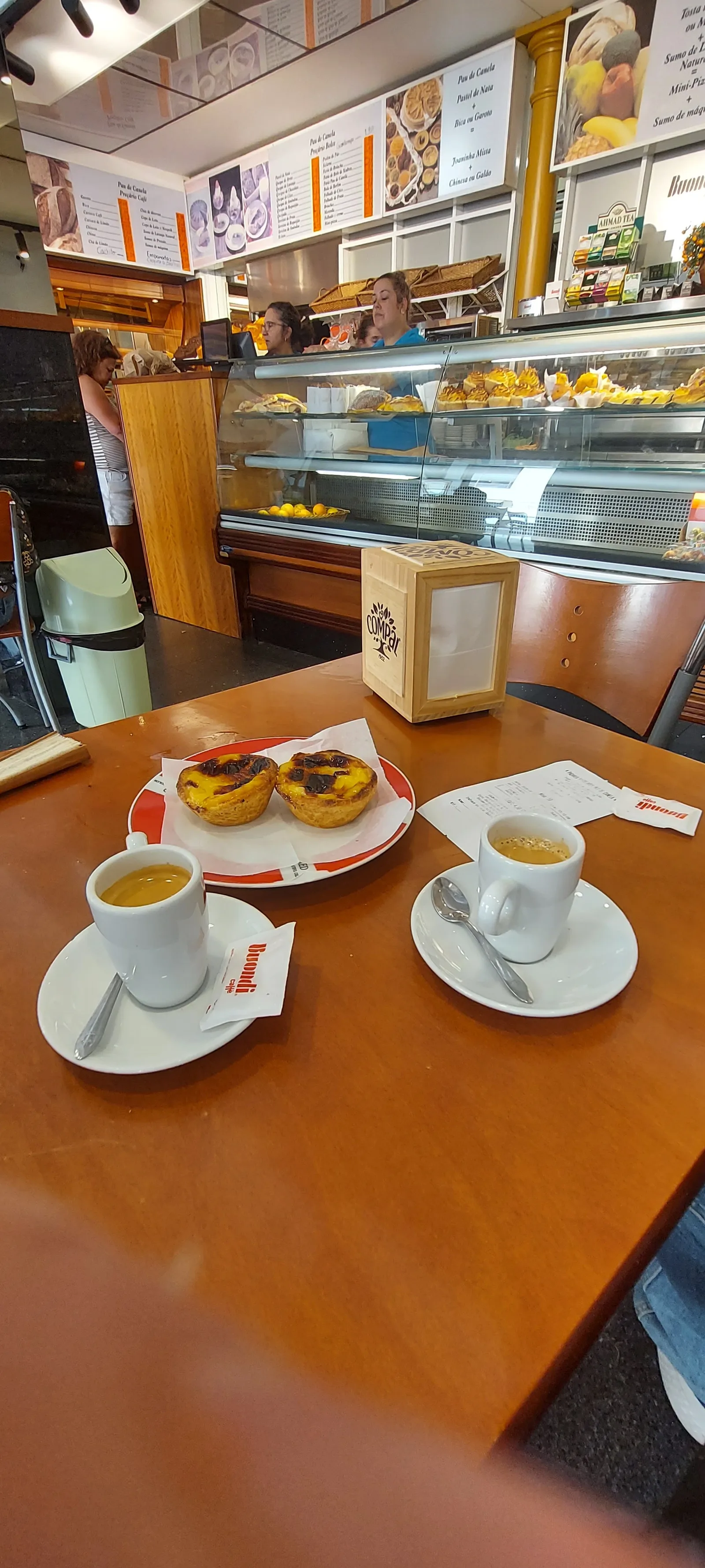 Interior at Padaria Pastelaria Pau de Canela Funchal — travel photo