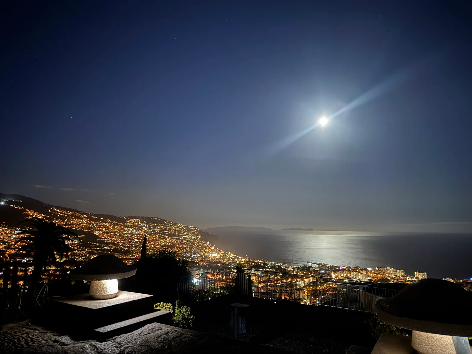 Main view at Pico dos Barcelos viewpoint Funchal — travel photo