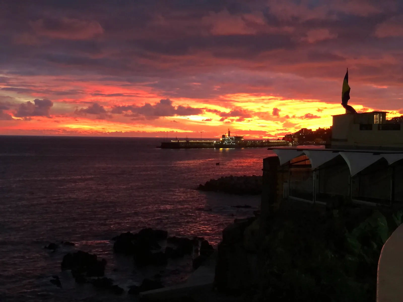 Atmosphere at Socorro Viewpoint Funchal — travel photo