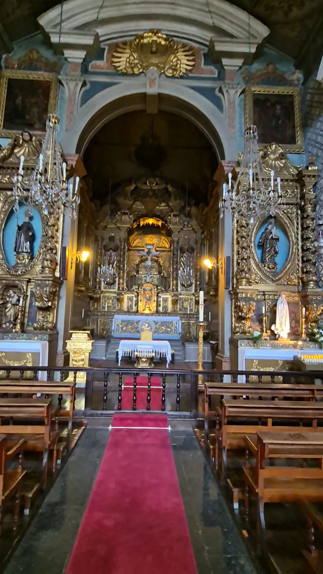 Interior at St. Peter's Church Funchal — travel photo