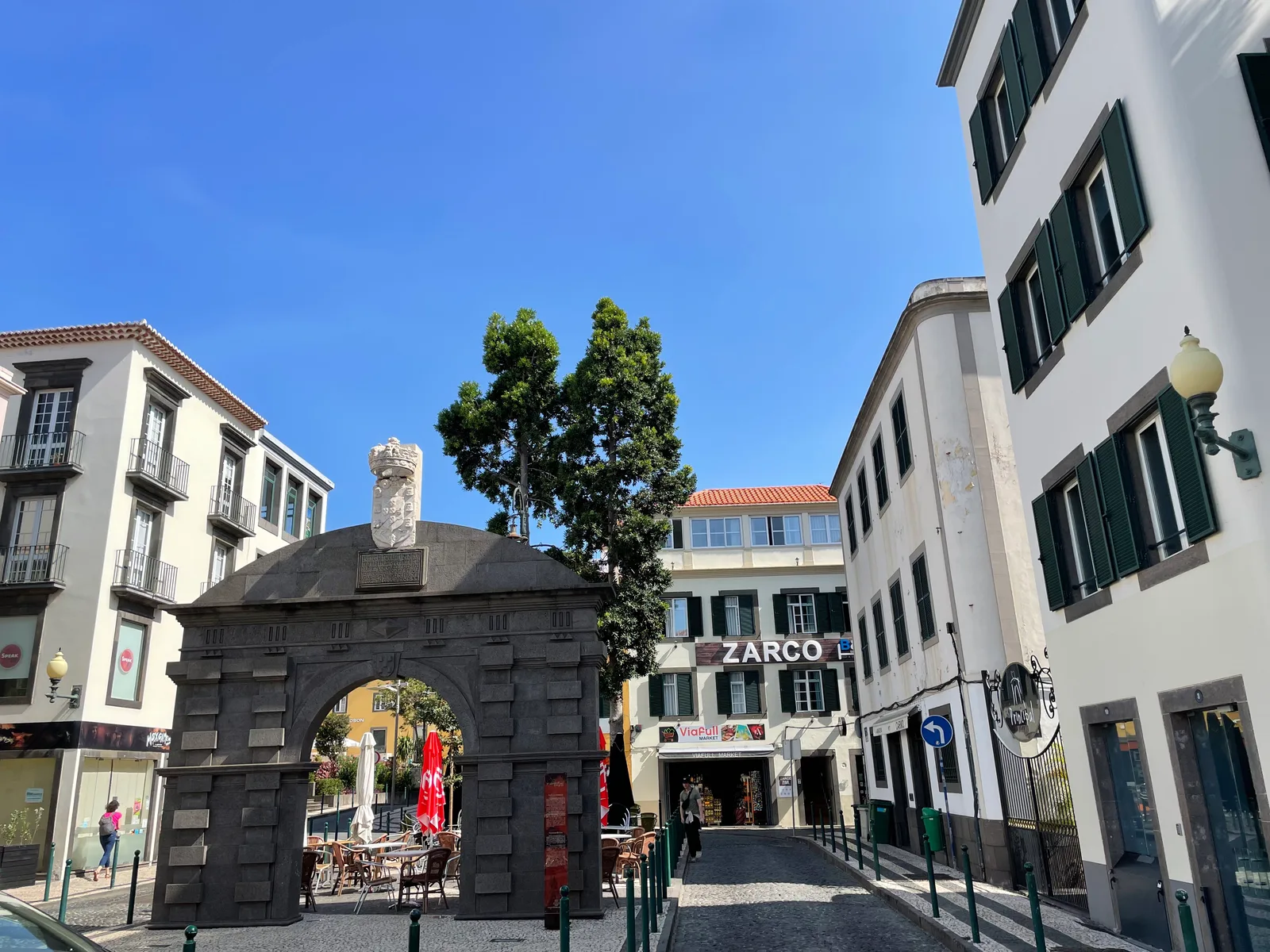 Interior at Varadouros Old Gate (City Gates) Funchal — travel photo
