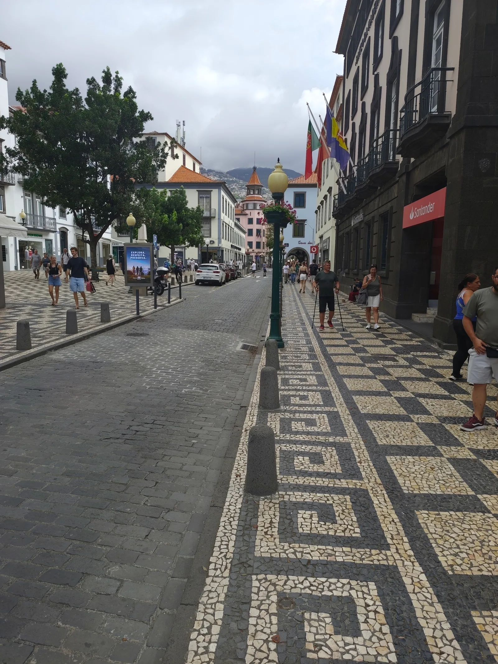 Main view at Zona Histórica do Funchal Funchal — travel photo