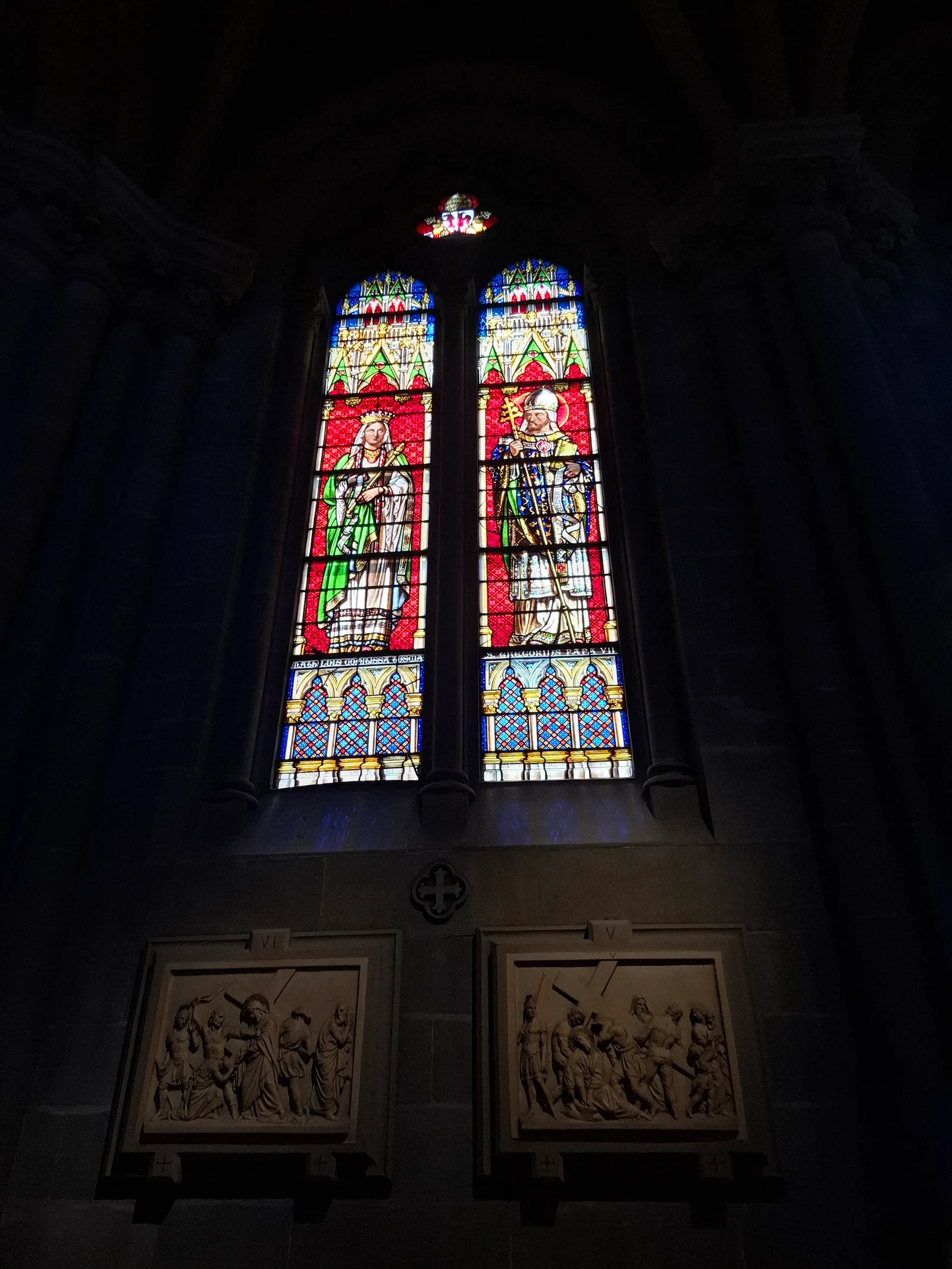 Atmosphere at Basilica Notre-Dame of Geneva Geneva — travel photo