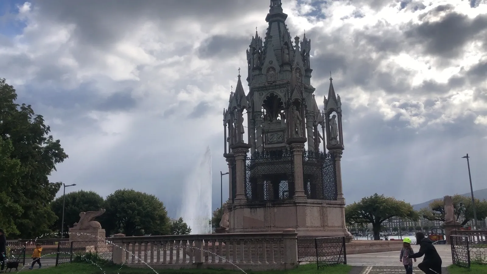 Interior at Brunswick Monument Geneva — travel photo