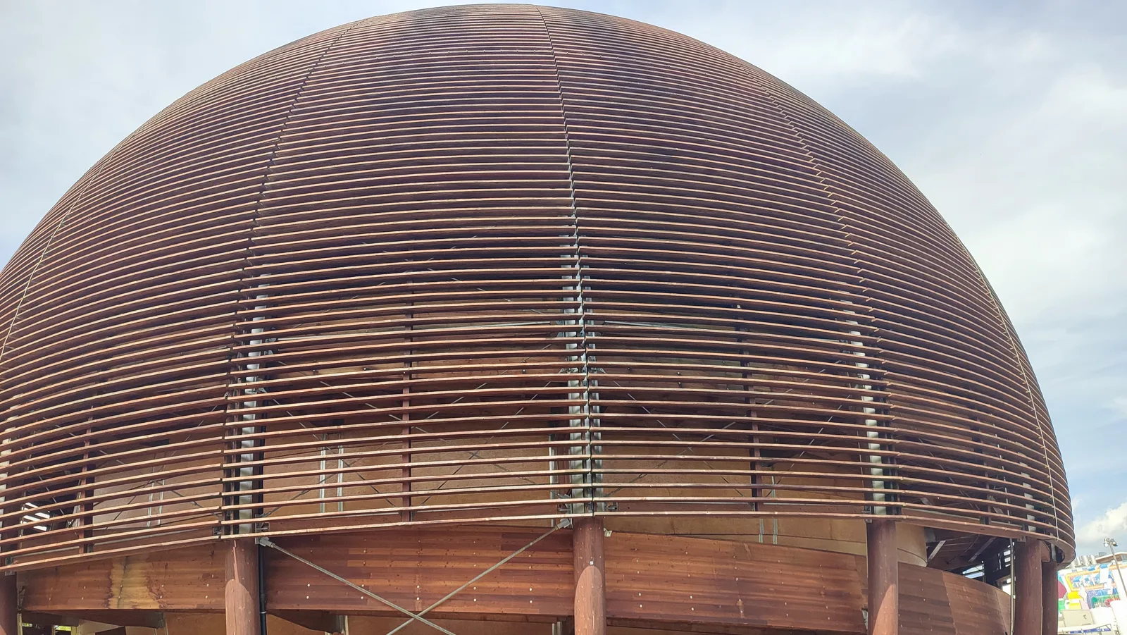 Main view at Globe of Science and Innovation Geneva — travel photo