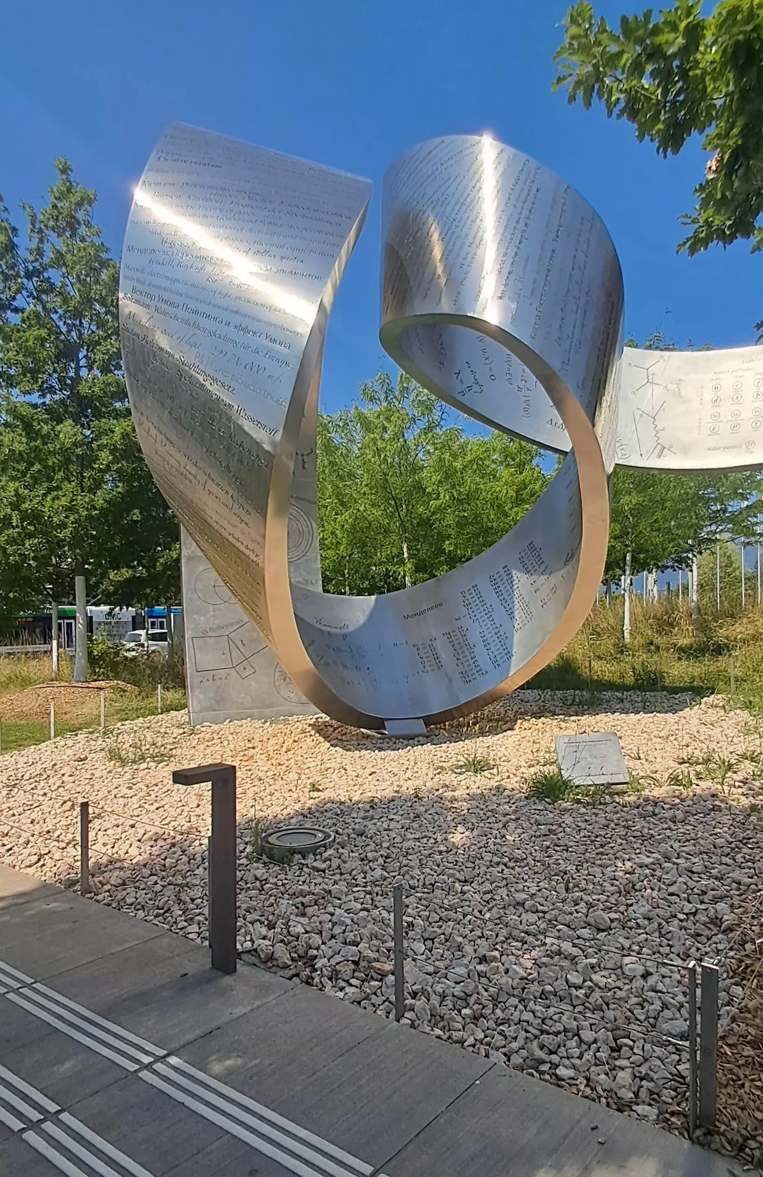 Details at Globe of Science and Innovation Geneva — travel photo