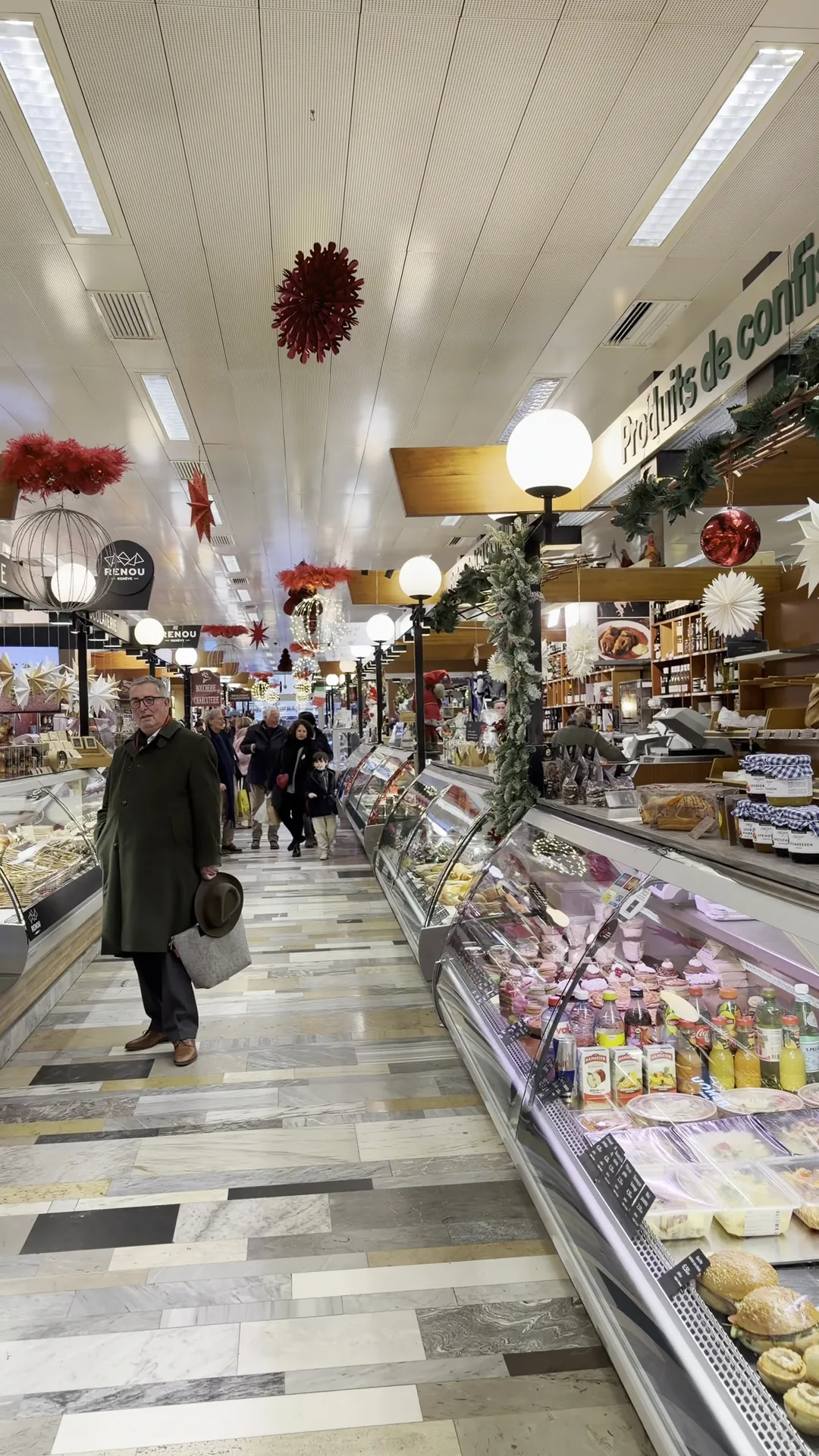 Details at Halle de Rive, Indoor Market Geneva — travel photo