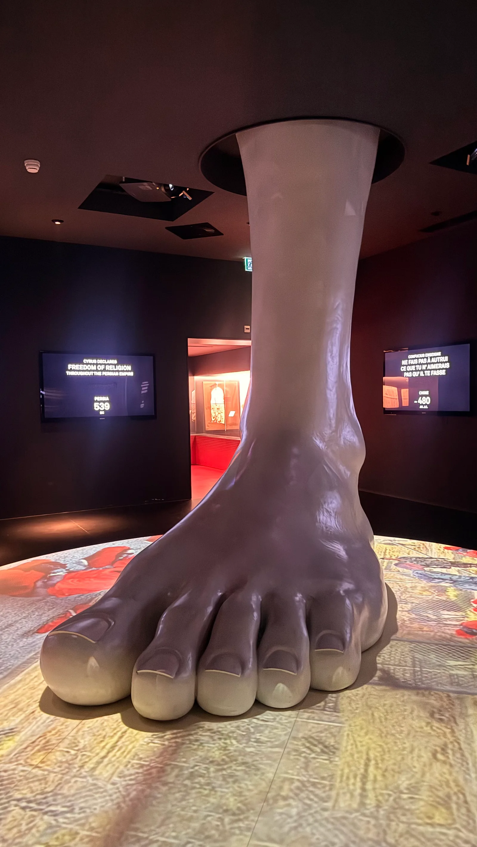 Interior at International Museum of the Red Cross and Red Crescent Geneva — travel photo