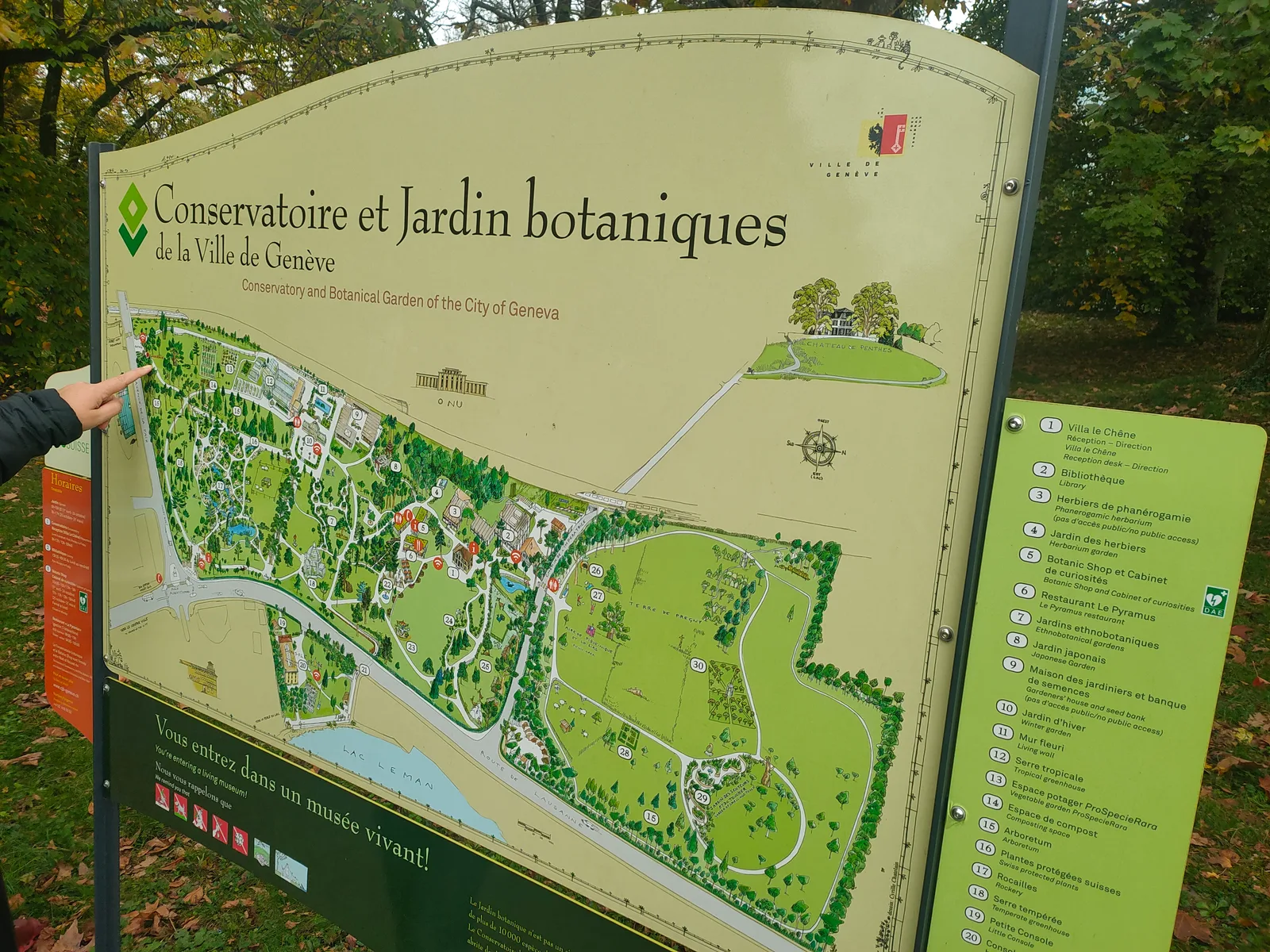 Interior at Jardin Anglais Geneva — travel photo