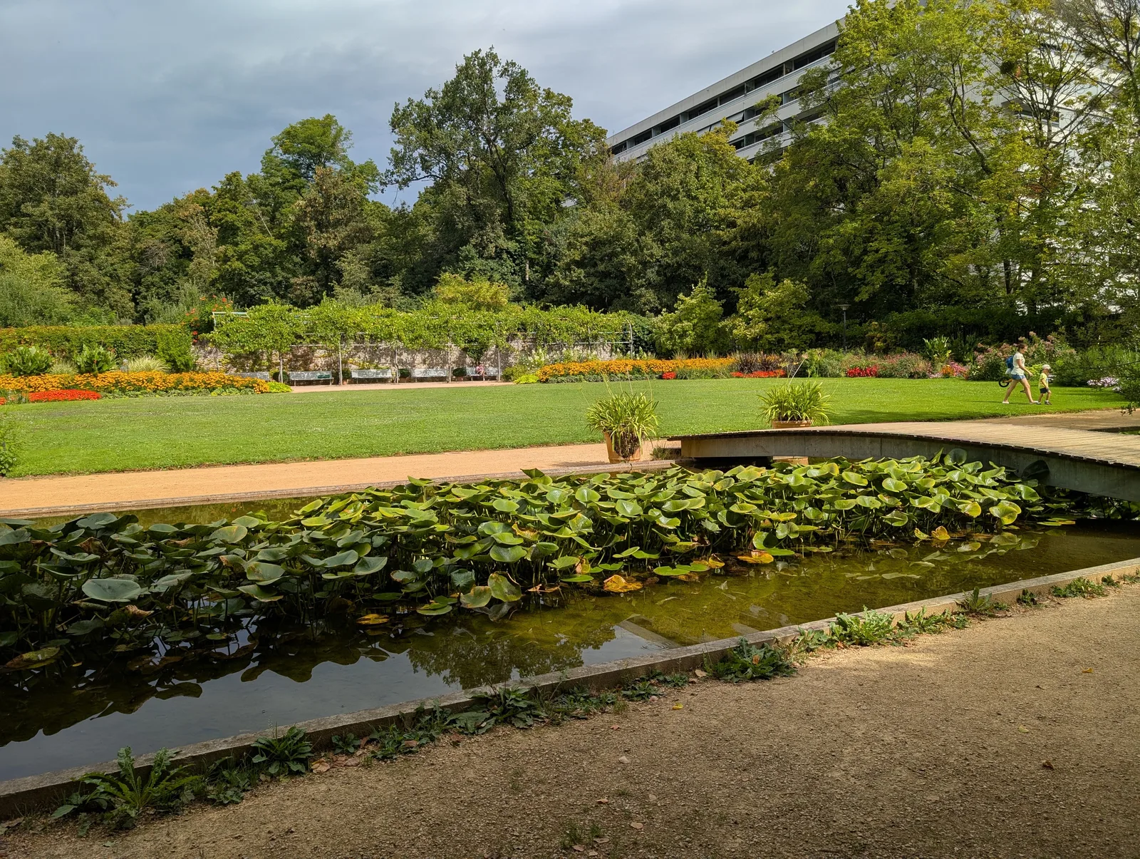 Main view at Jardin de la Paix Geneva — travel photo