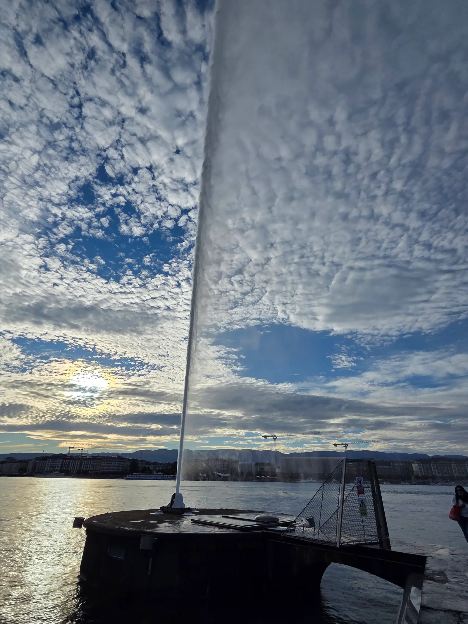 Main view at Jet d'Eau de Genève Geneva — travel photo