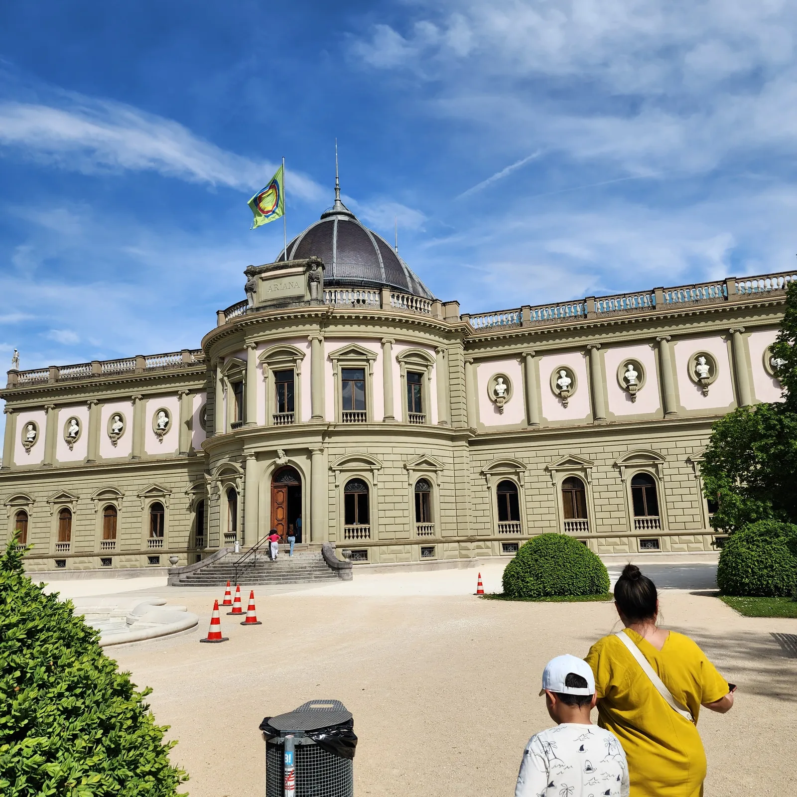 Interior at Musée Ariana Geneva — travel photo