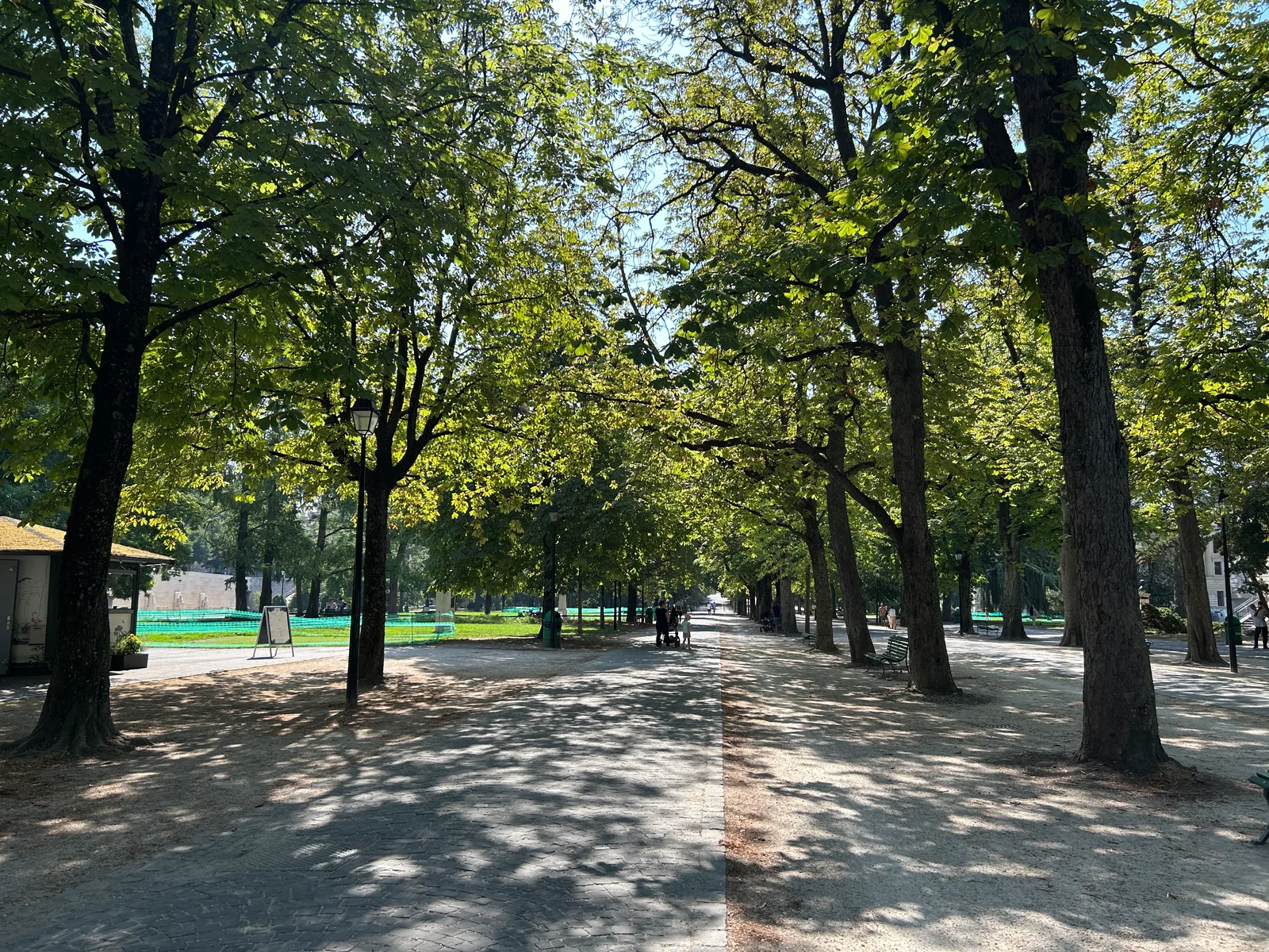 Main view at Parc des Bastions Geneva — travel photo