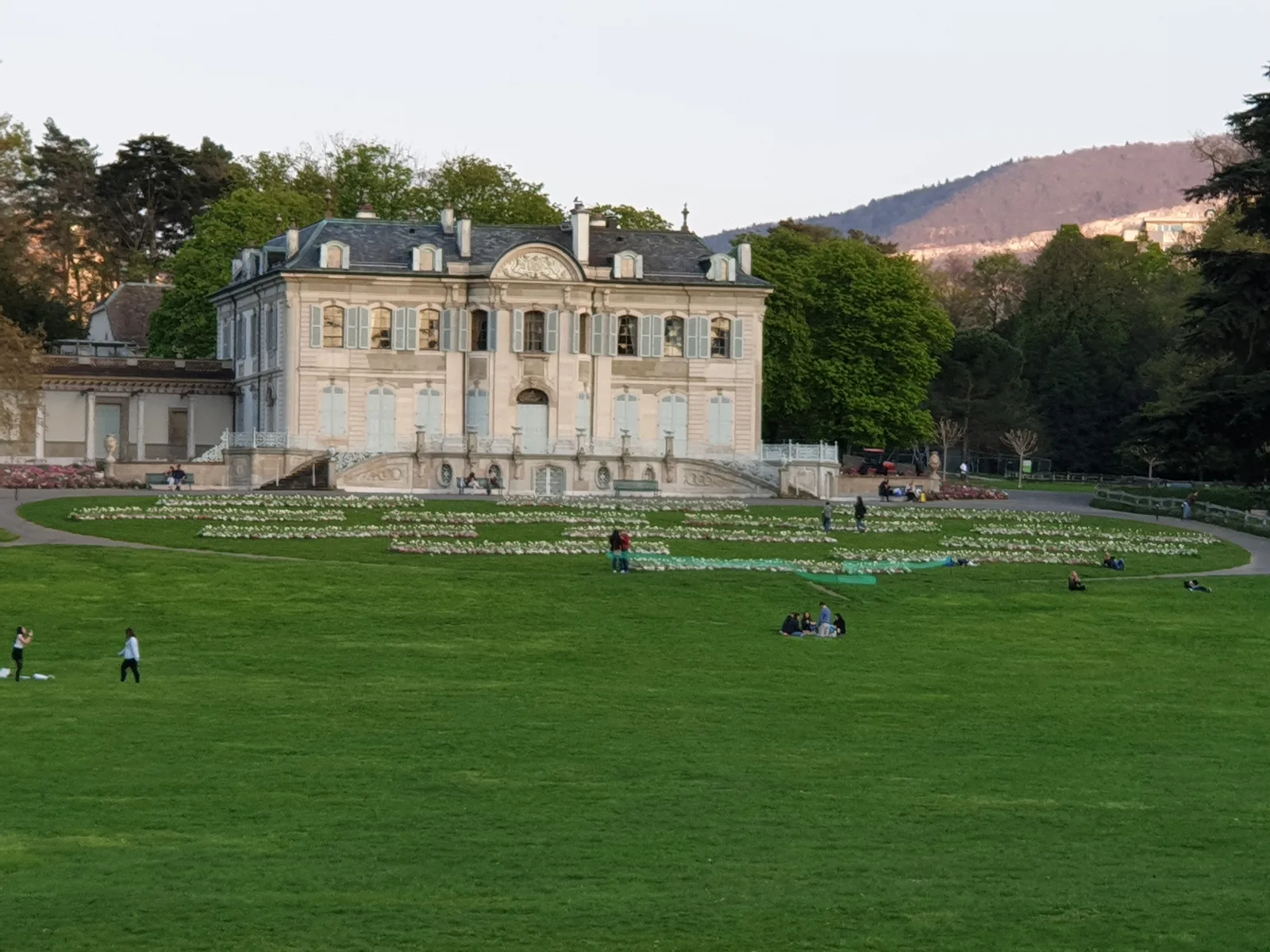 Interior at Parc des Eaux-Vives Geneva — travel photo
