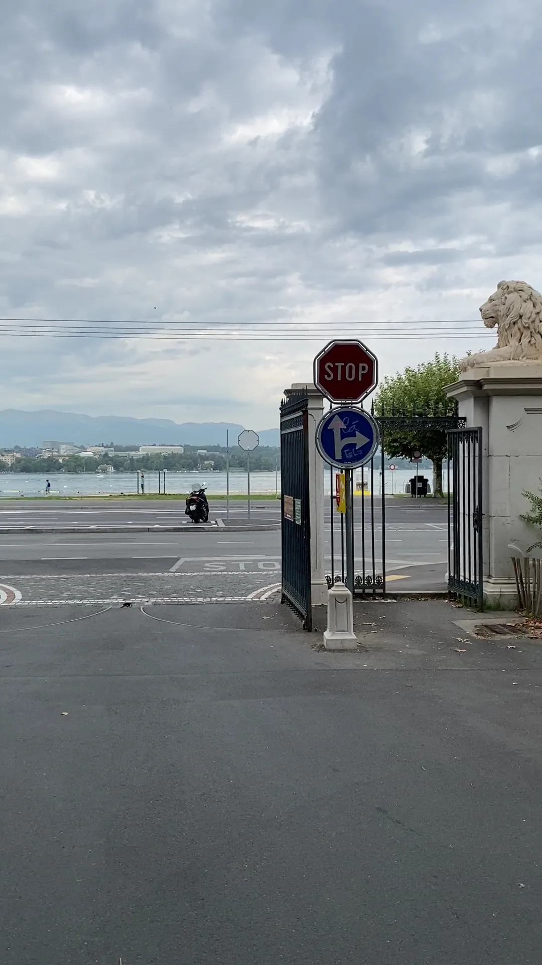 Atmosphere at Parc des Eaux-Vives Geneva — travel photo