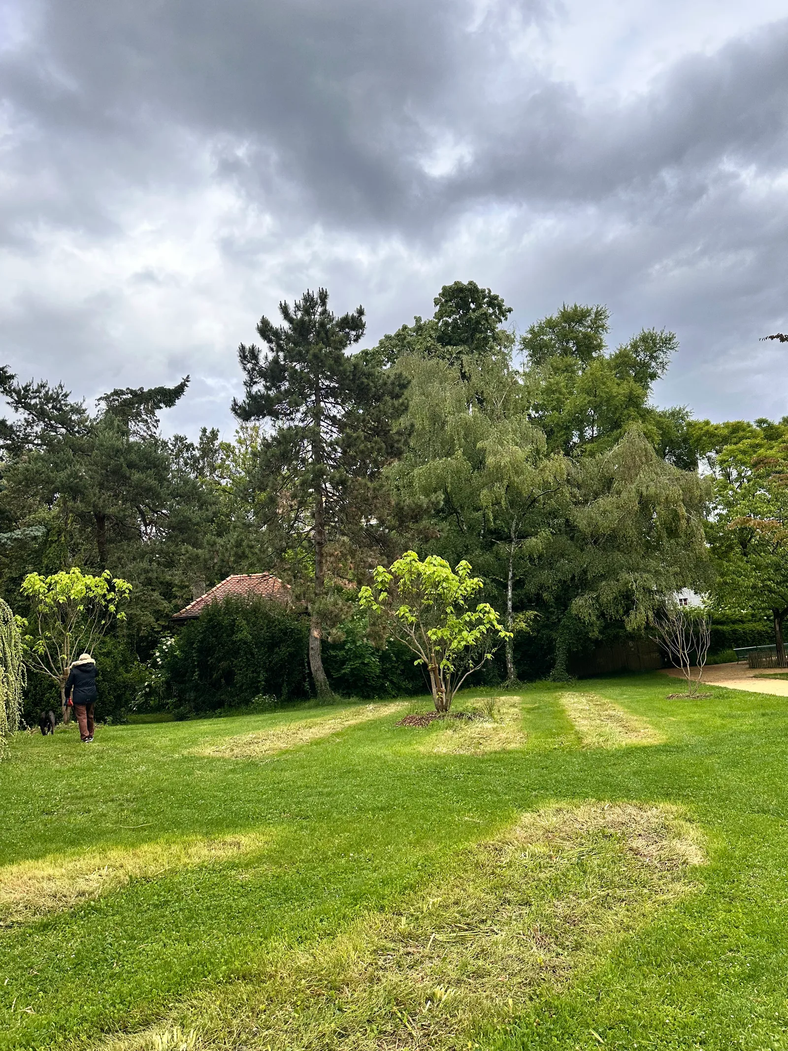 Details at Parc des Franchises Geneva — travel photo
