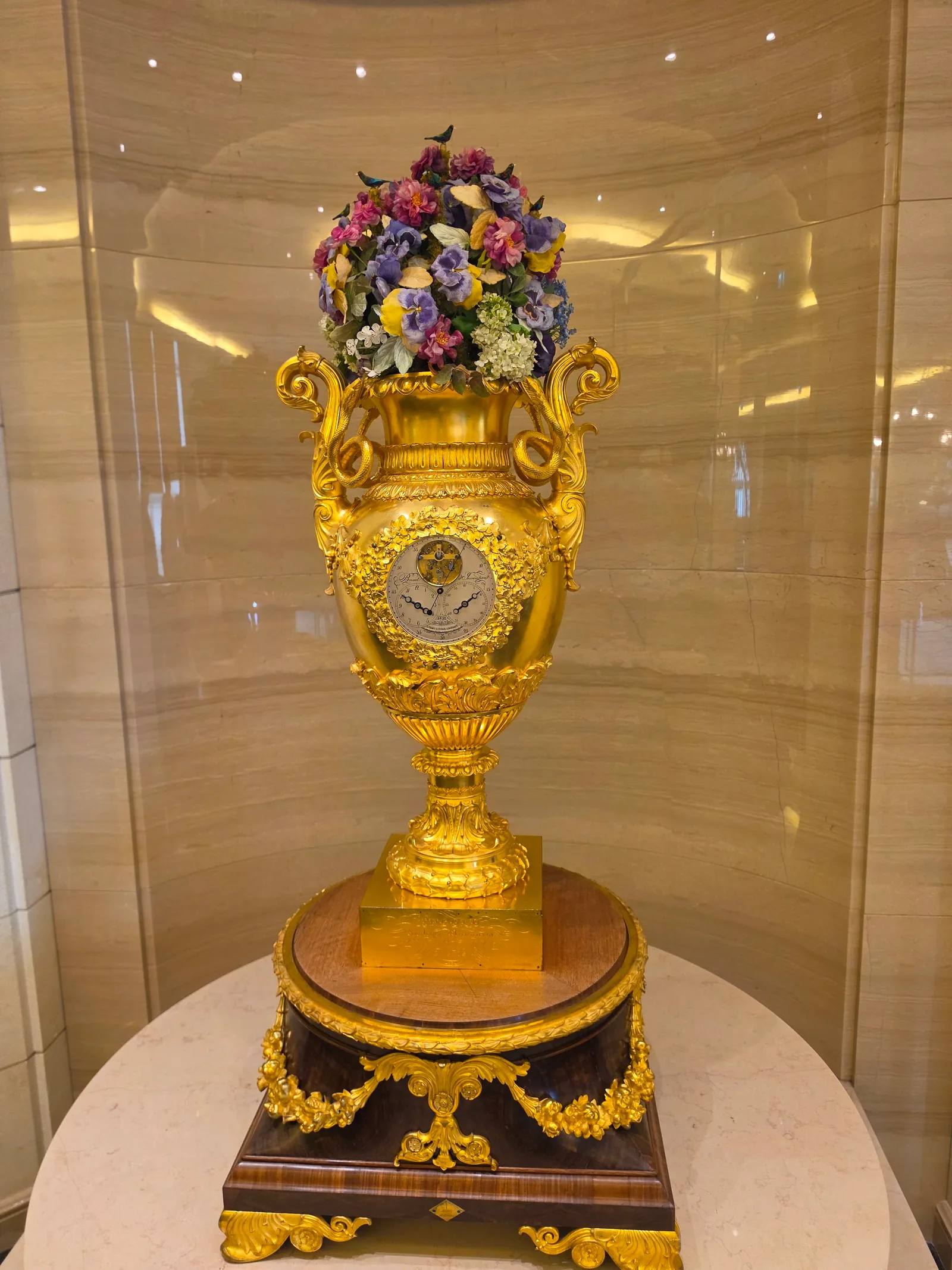 Details at Patek Philippe Museum Geneva — travel photo
