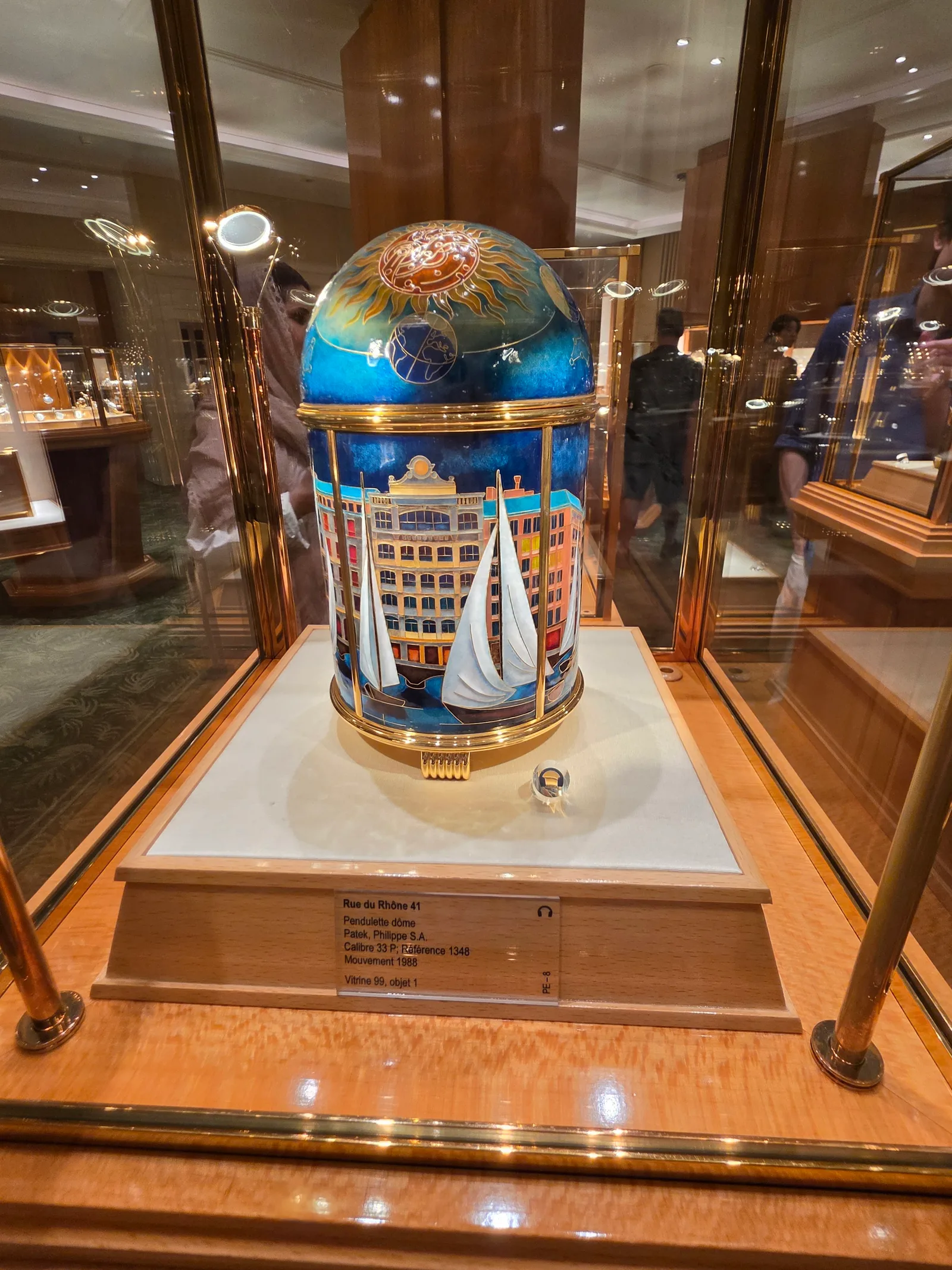 Atmosphere at Patek Philippe Museum Geneva — travel photo
