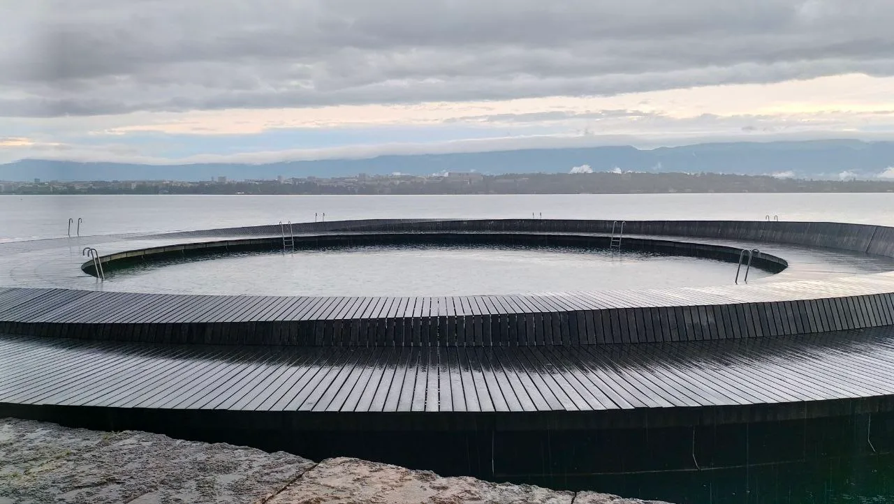 Interior at Pontons de Cologny Geneva — travel photo