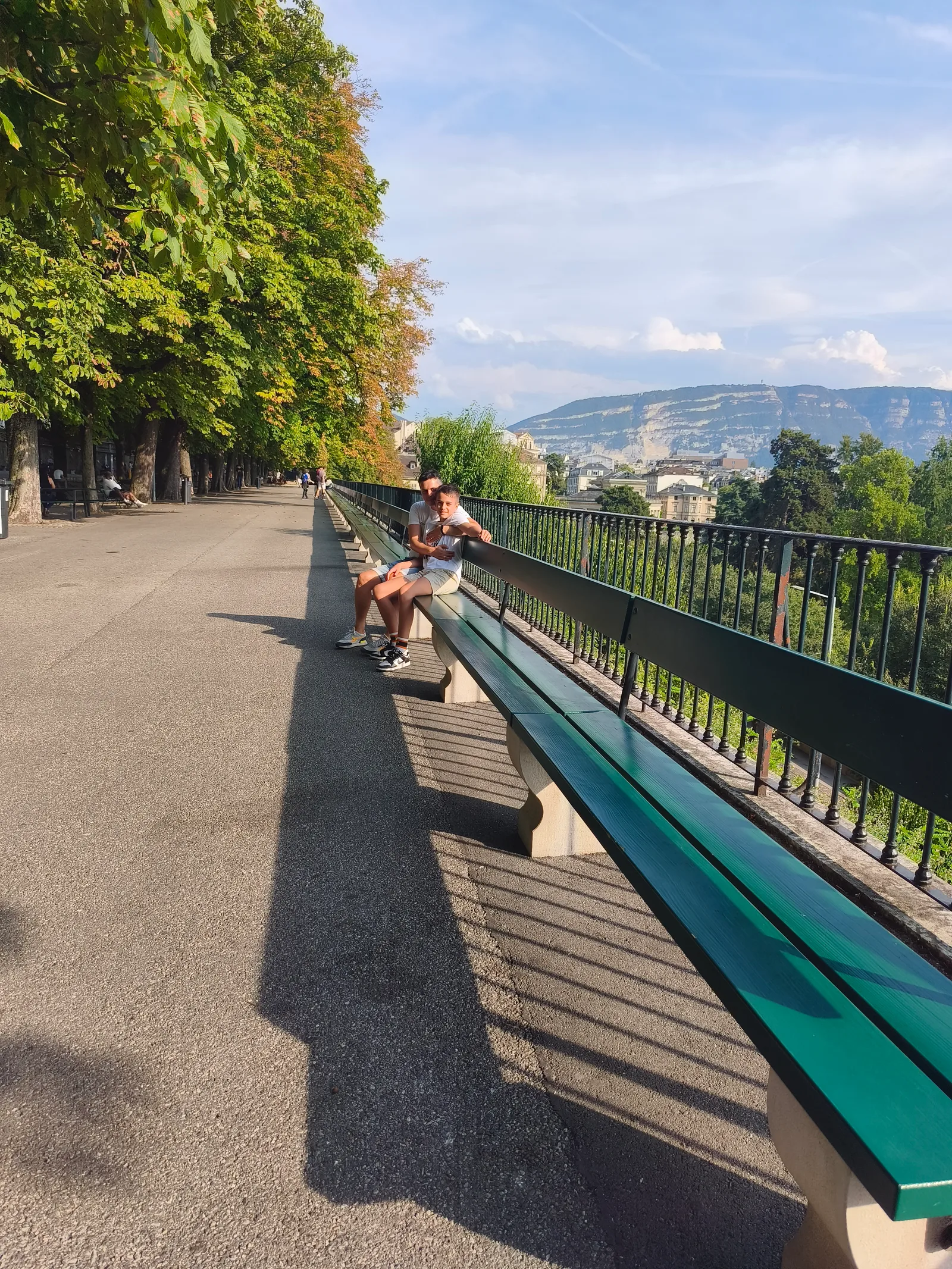 Main view at Promenade de la Treille Geneva — travel photo