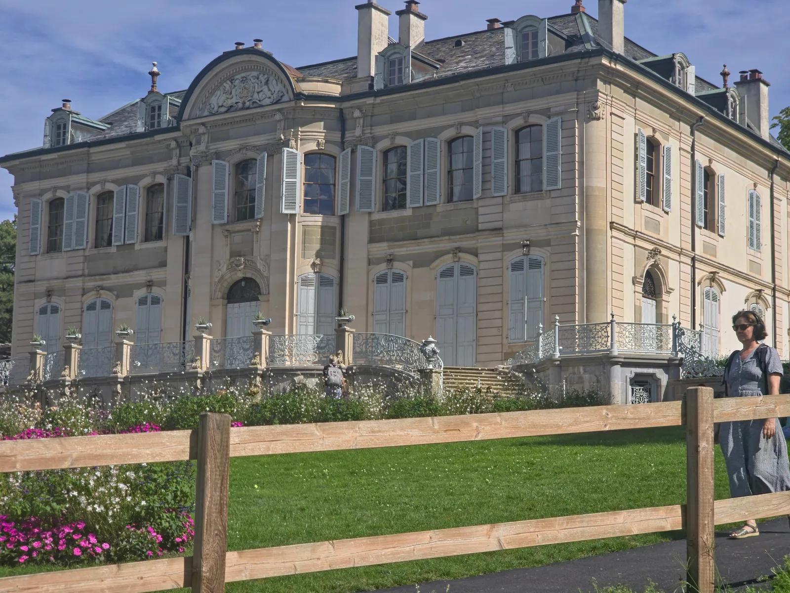 Main view at Villa La Grange Geneva — travel photo