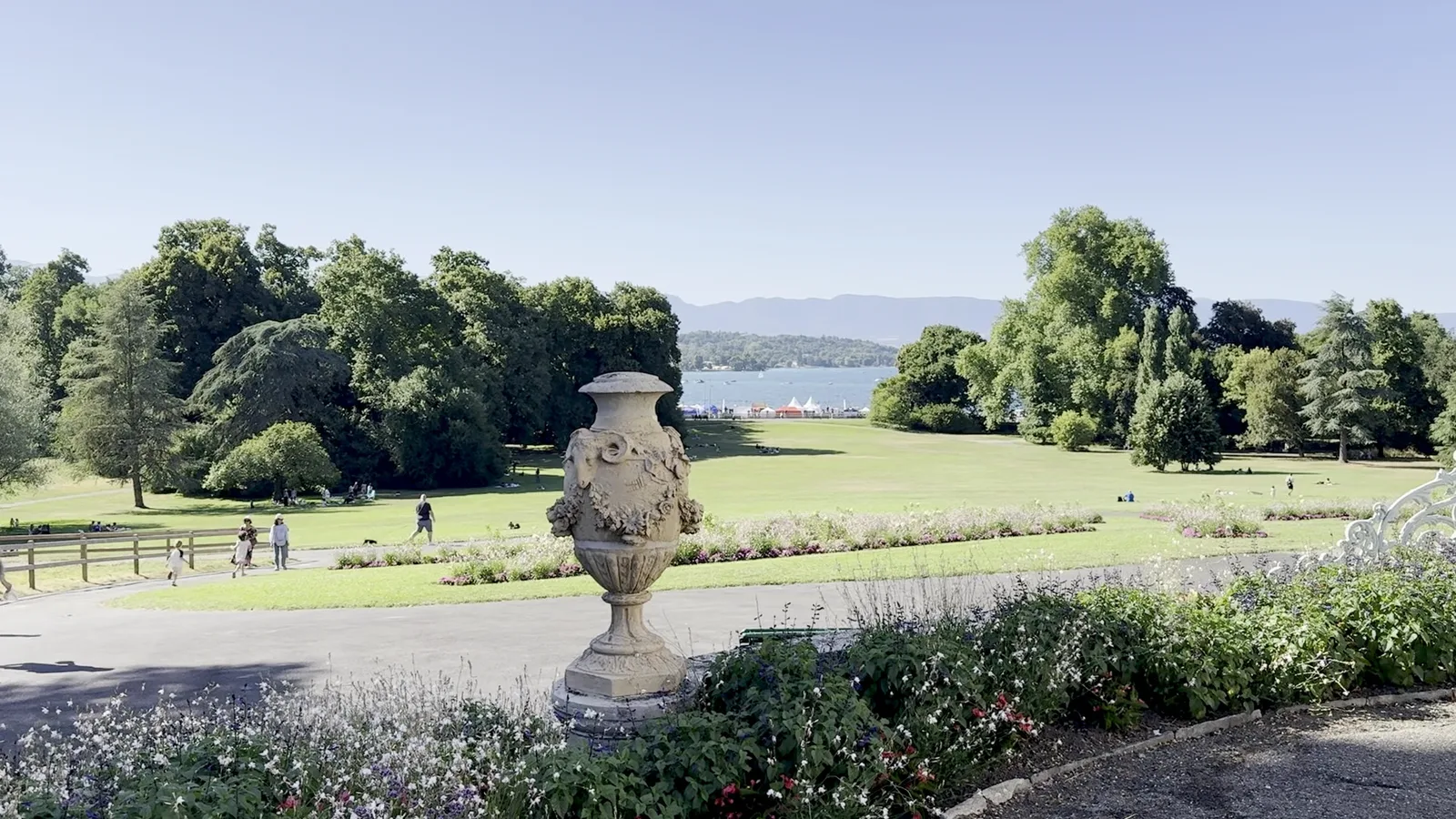 Interior at Villa La Grange Geneva — travel photo