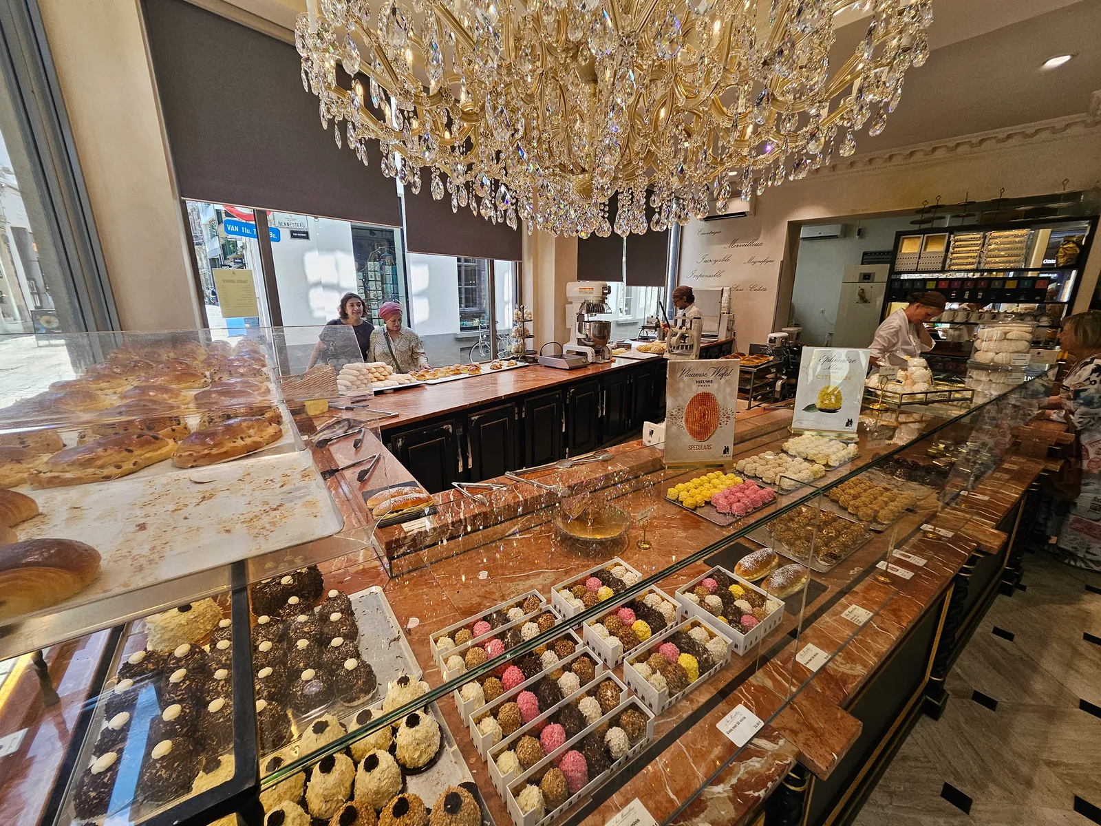 Interior at Aux Merveilleux de Fred Ghent — travel photo