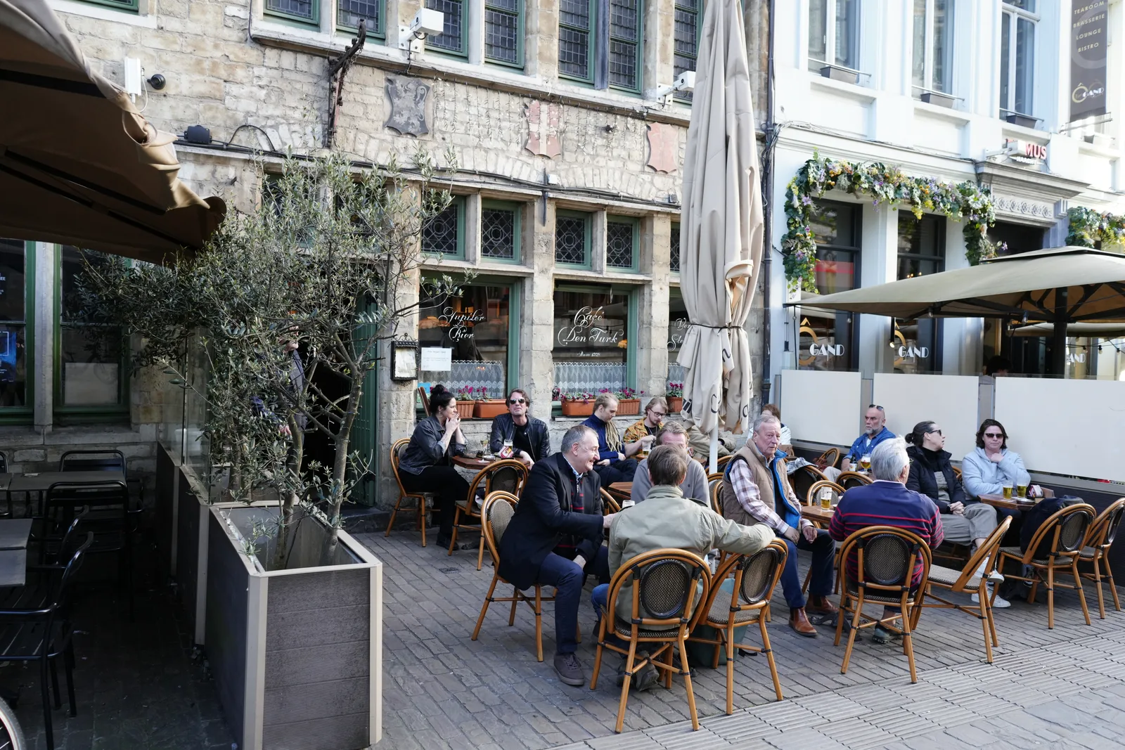 Main view at Café Den Turk Ghent — travel photo