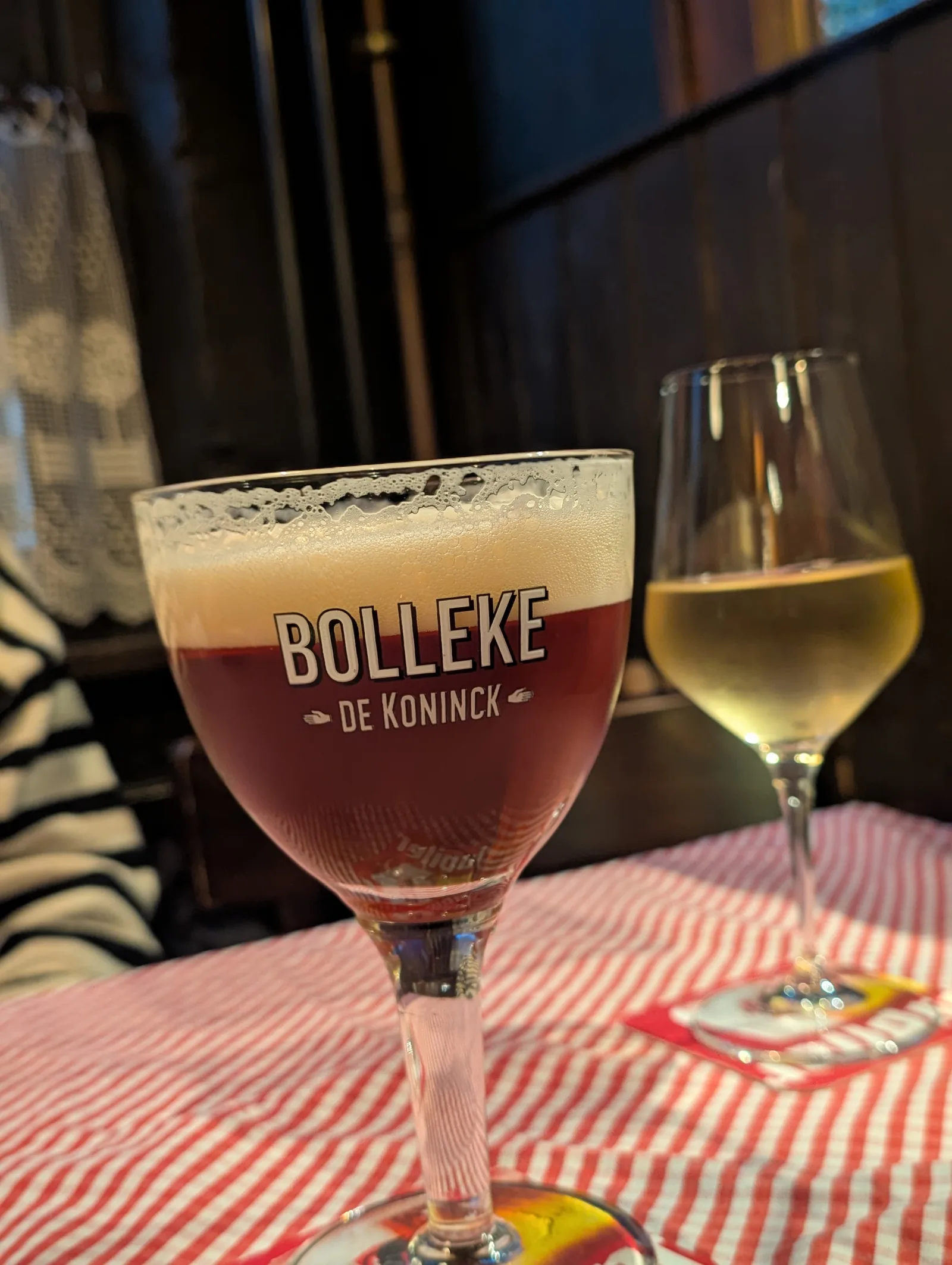 Interior at Café Den Turk Ghent — travel photo
