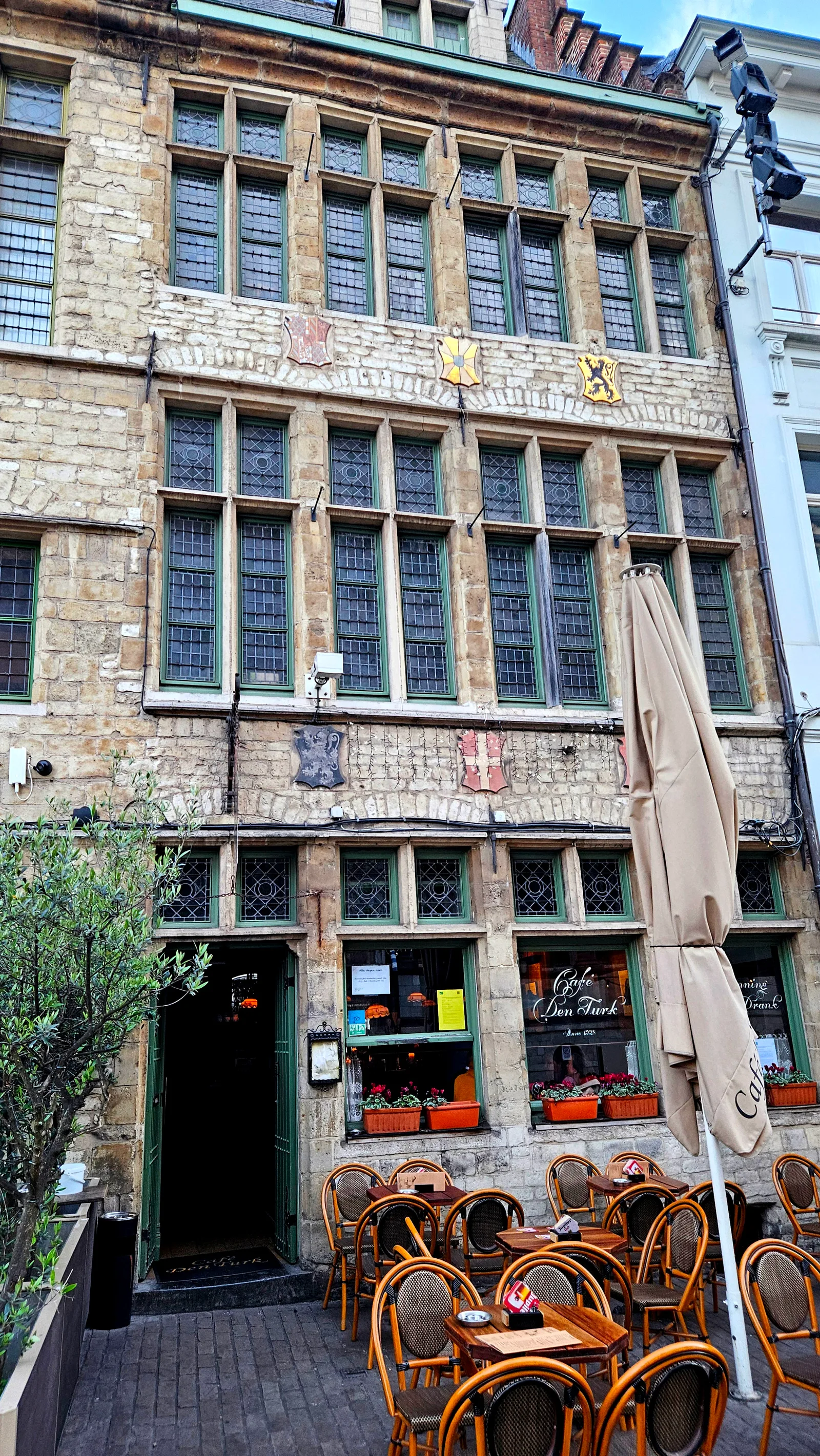 Atmosphere at Café Den Turk Ghent — travel photo
