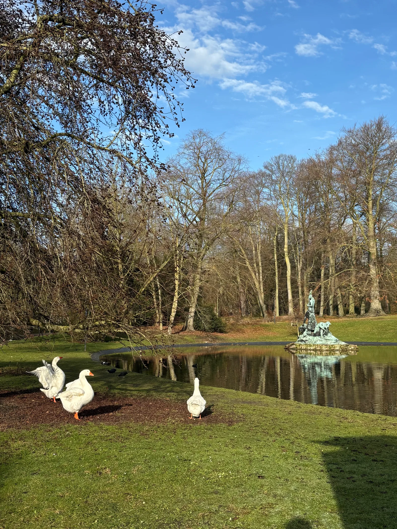 Atmosphere at Citadelpark Ghent — travel photo