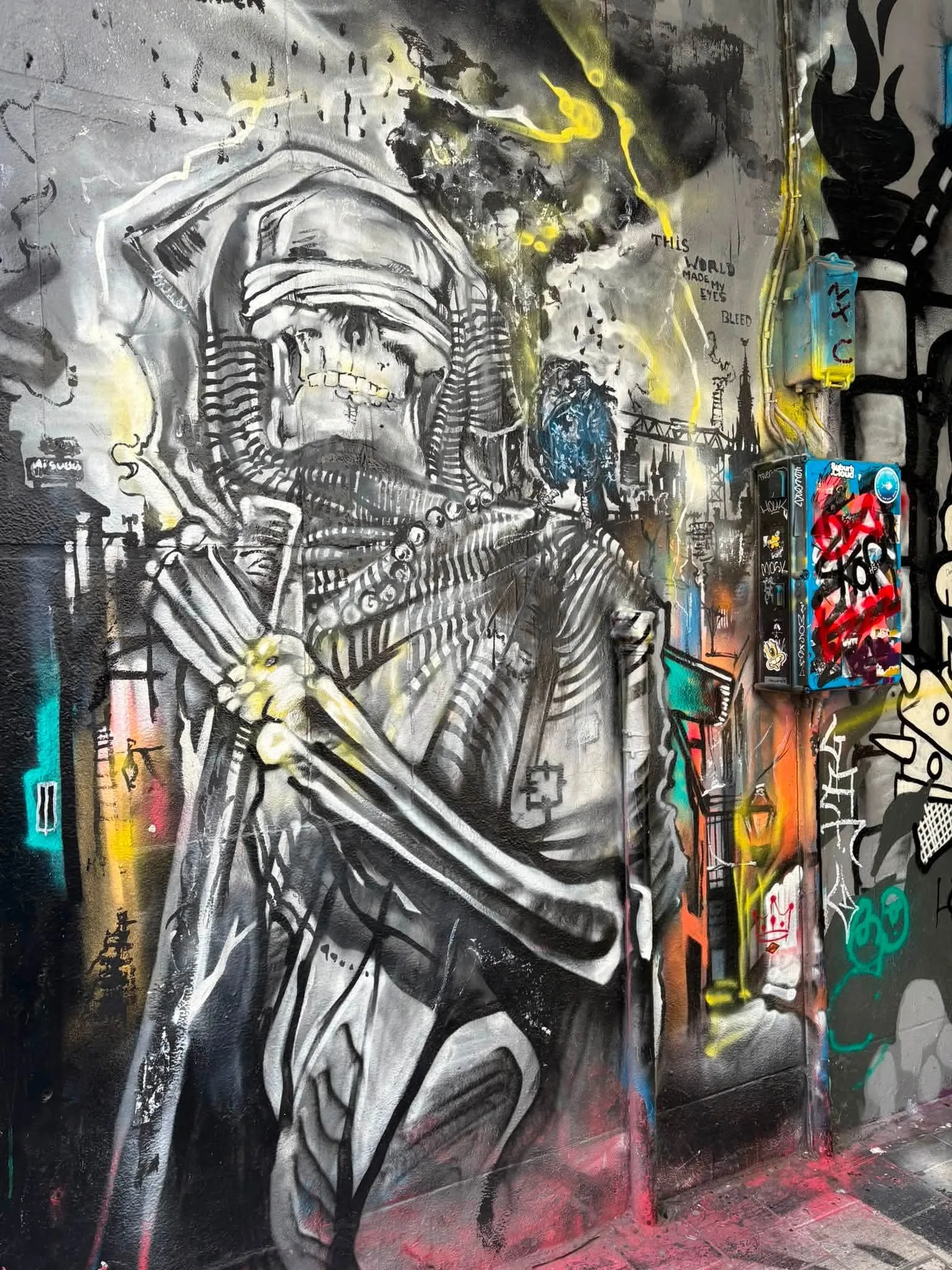 Atmosphere at Graffiti street | Gent Ghent — travel photo
