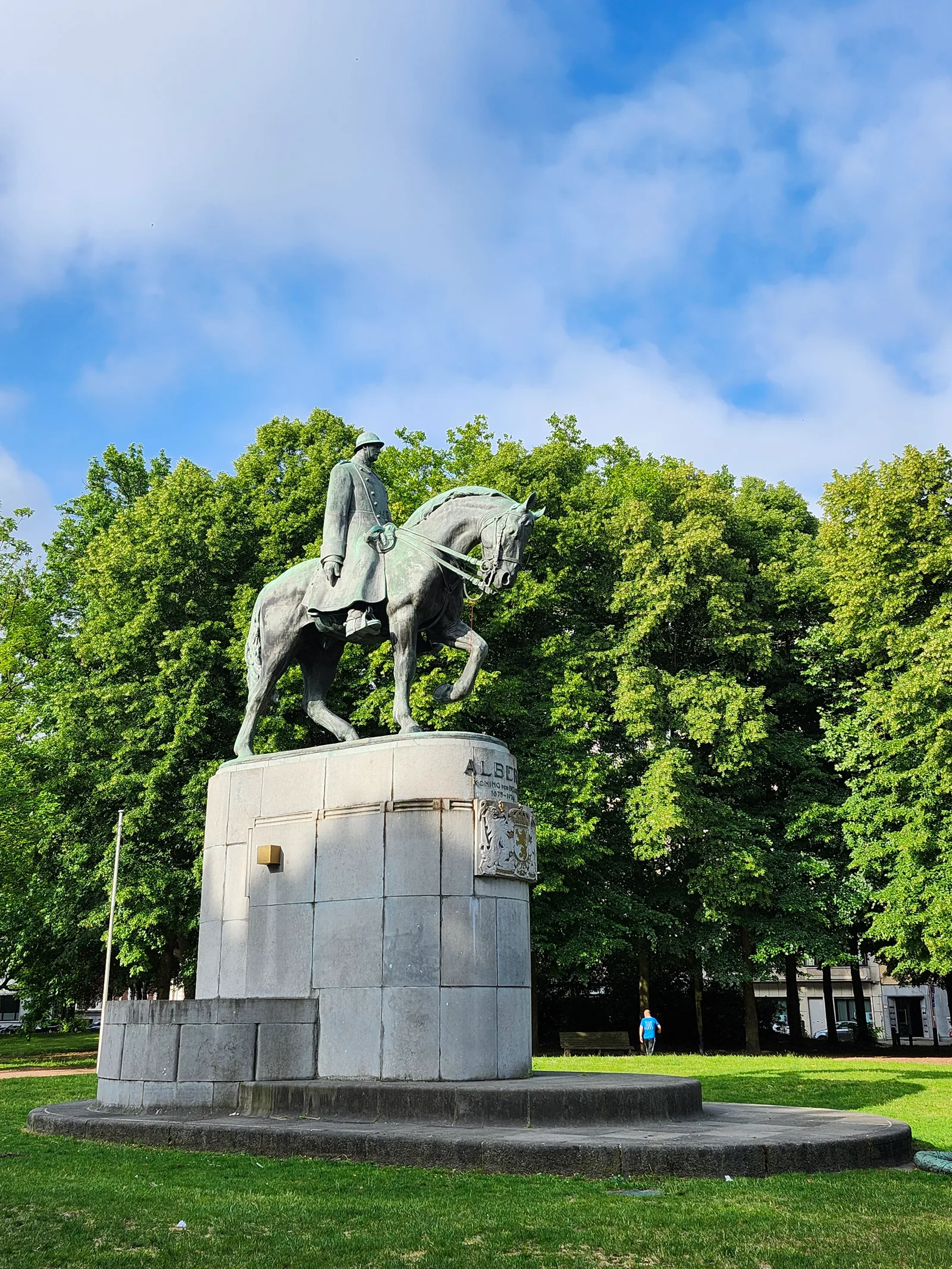 Atmosphere at Koning Albertpark (Zuidpark) Ghent — travel photo