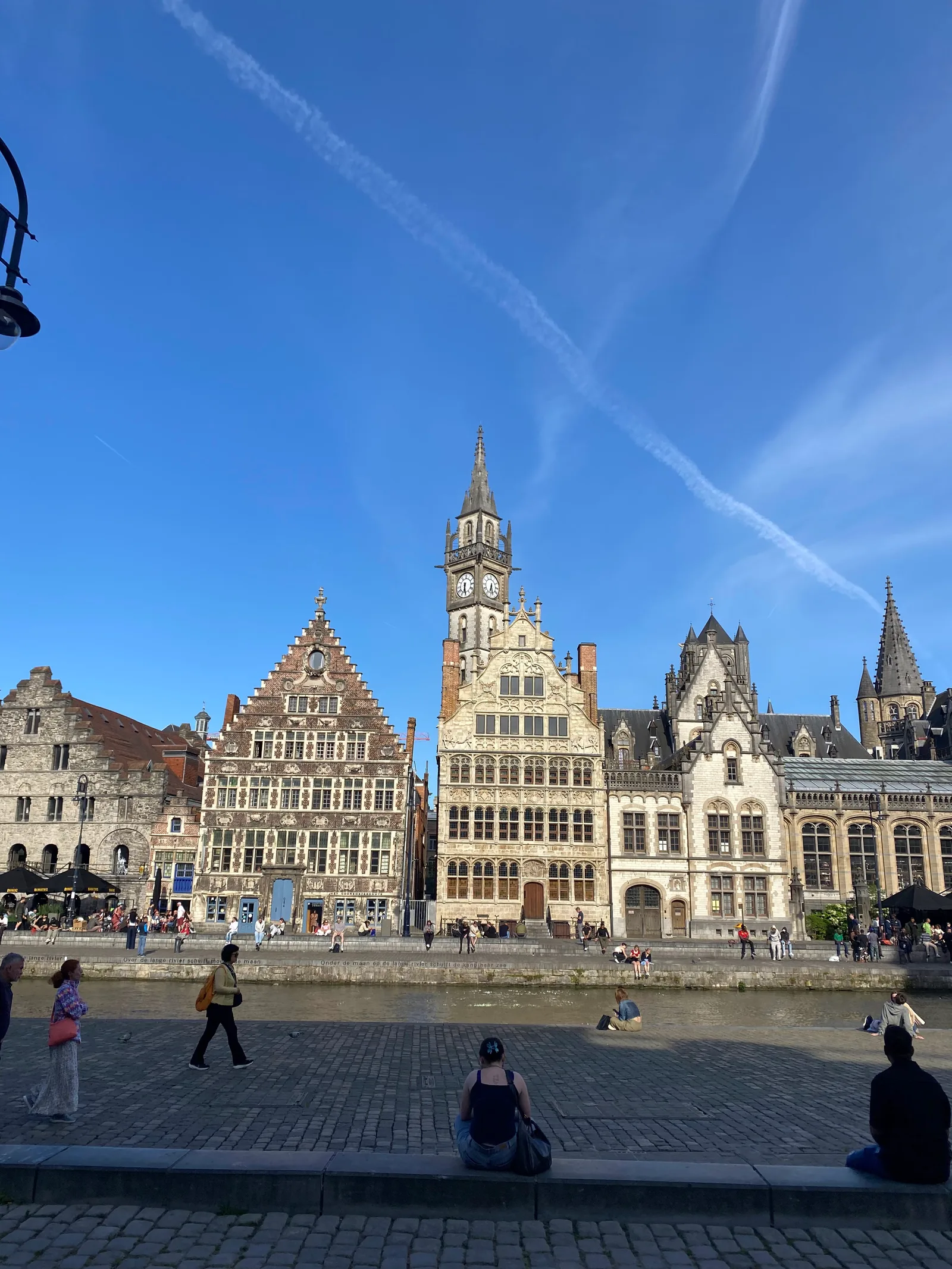 Details at Korenlei Ghent — travel photo